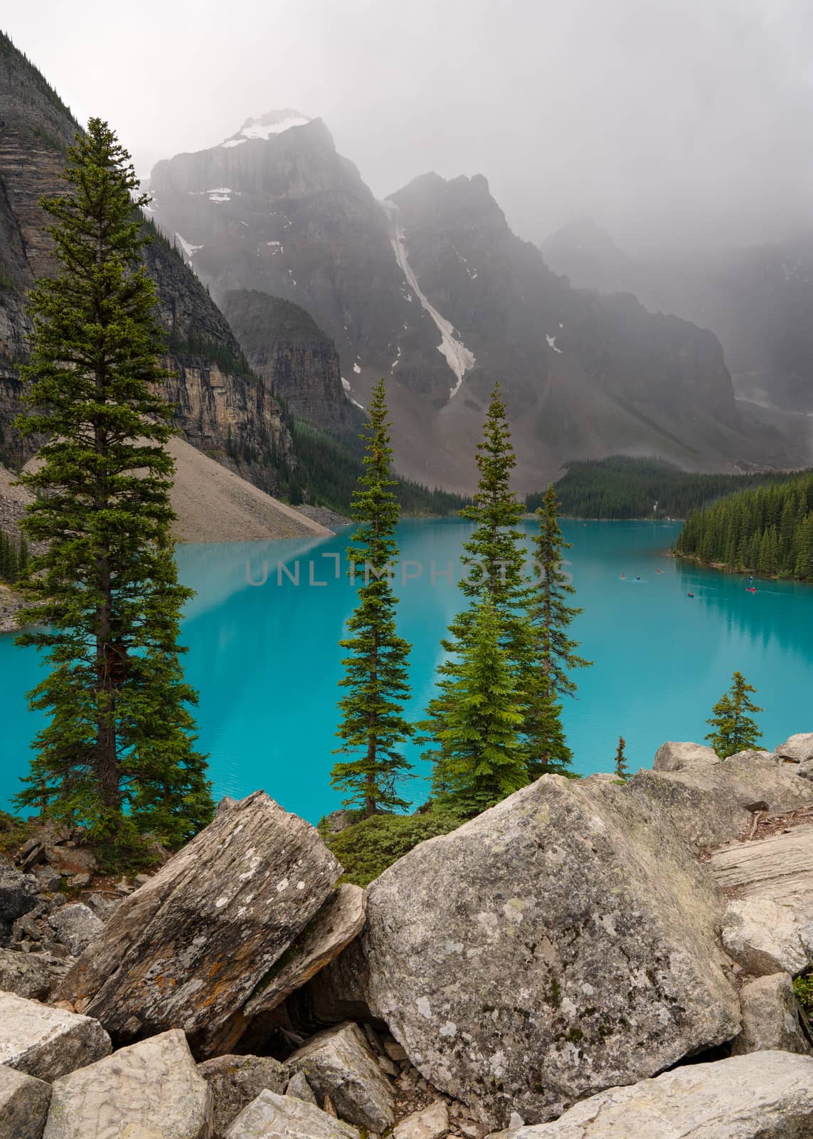 Moraine Lake, Banff National Park, Alberta, Canada by alfotokunst