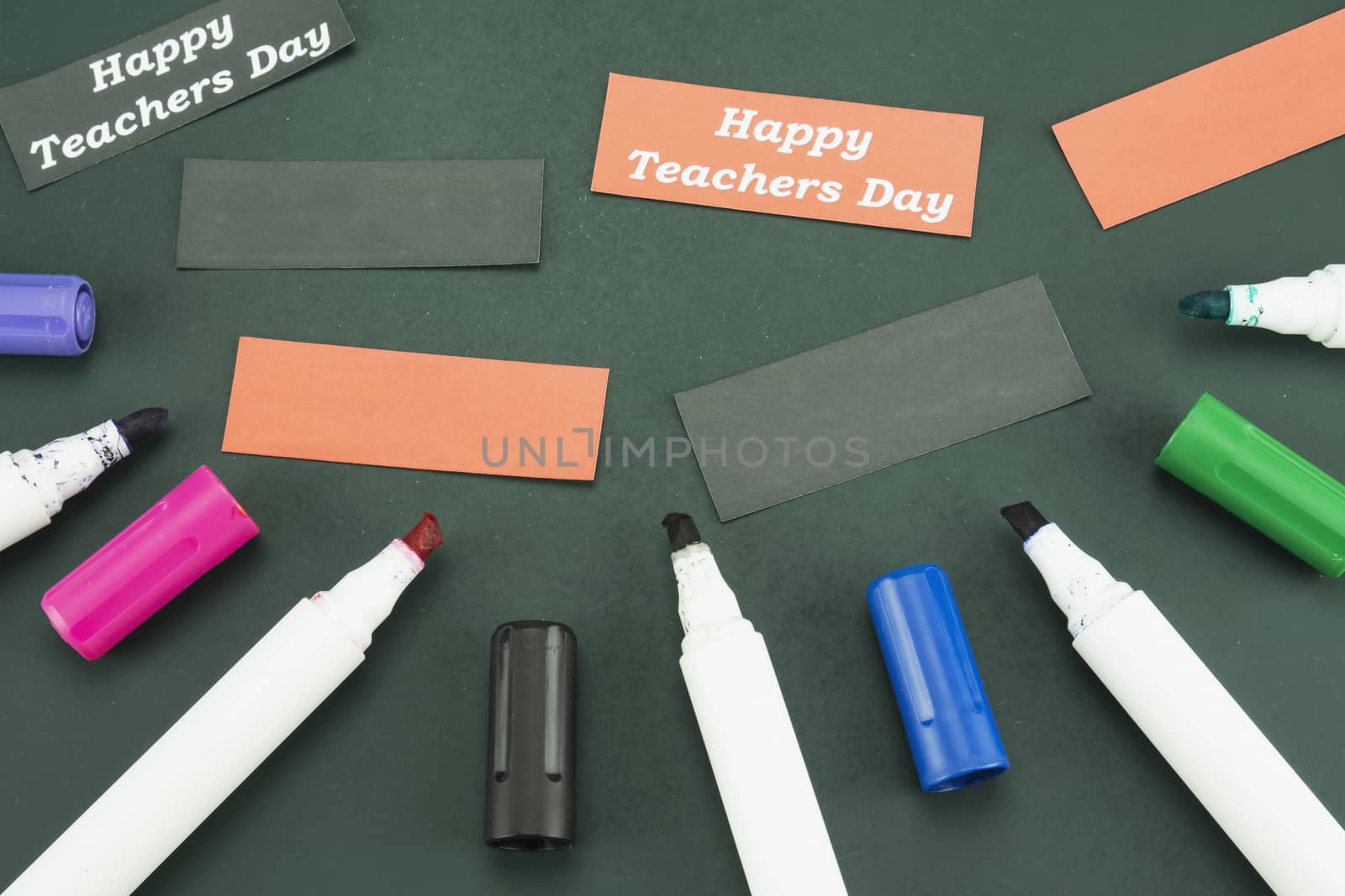 World Teachers' Day background - 5 October Unesco World Teachers's Day celebration concept