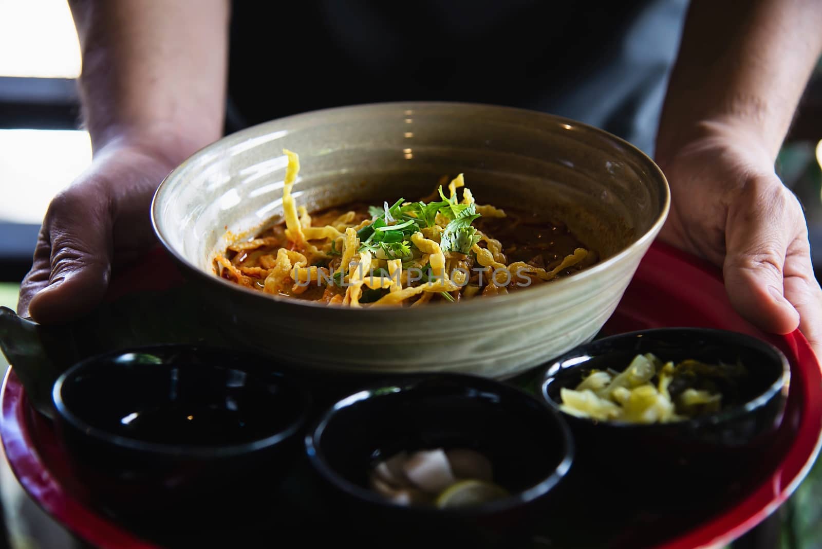 Khao Soi, Northern Thai curry noodle - famous Thai local traditional recipe by pairhandmade