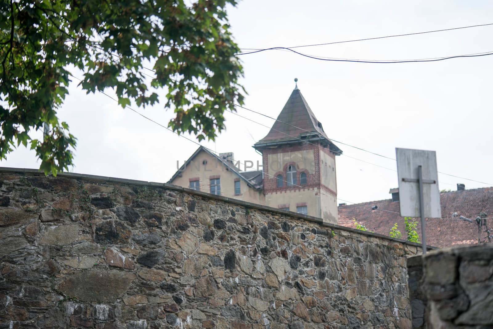 Czocha Castle - a defensive border castle located in the town of Sucha (Czocha), Leśna commune, at the Leśniański Lagoon in Kwisa in the Polish part of Upper Lusatia. The original name was probably Czajków (1329: castrum Caychow), before 1945 Tzschoch.