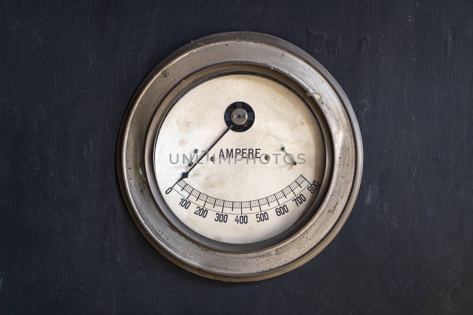 Old ammeter in a factory
 by Tofotografie