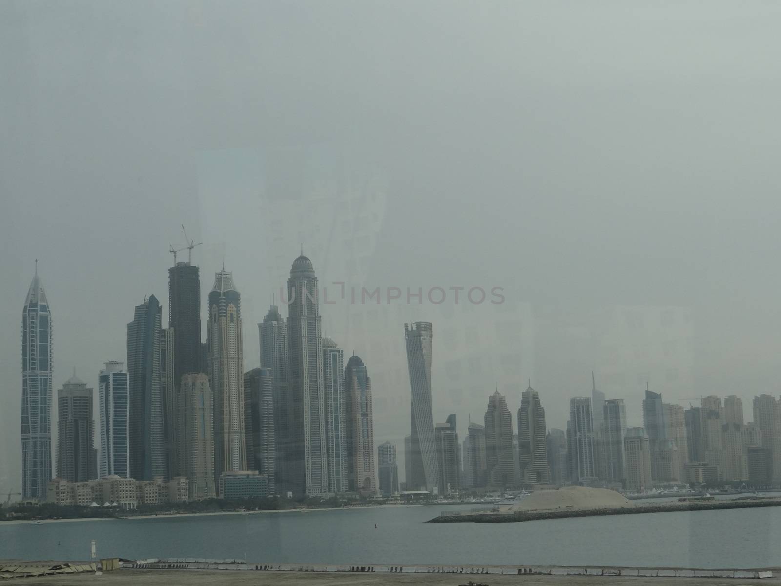 view of an urban skyline in summer