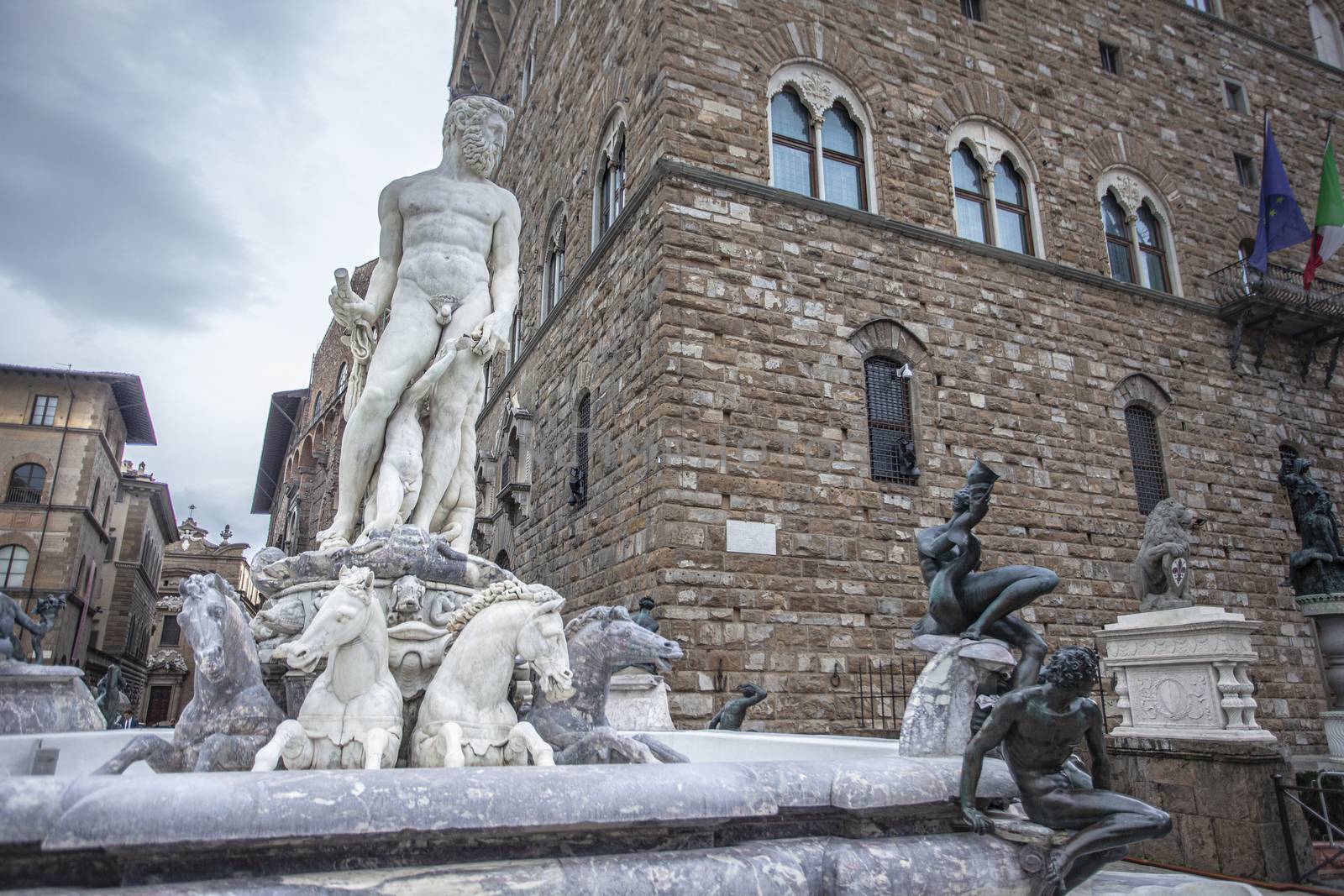 Michelangelo's David Statue in Florence, Italy