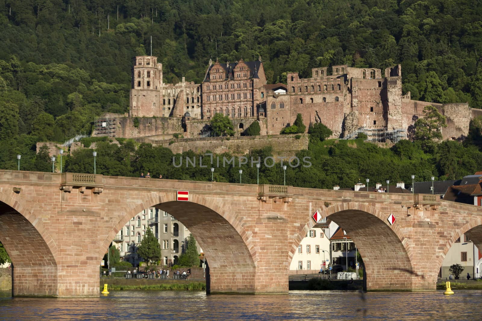 very beautiful Heidelberg city in Germany by mariephotos