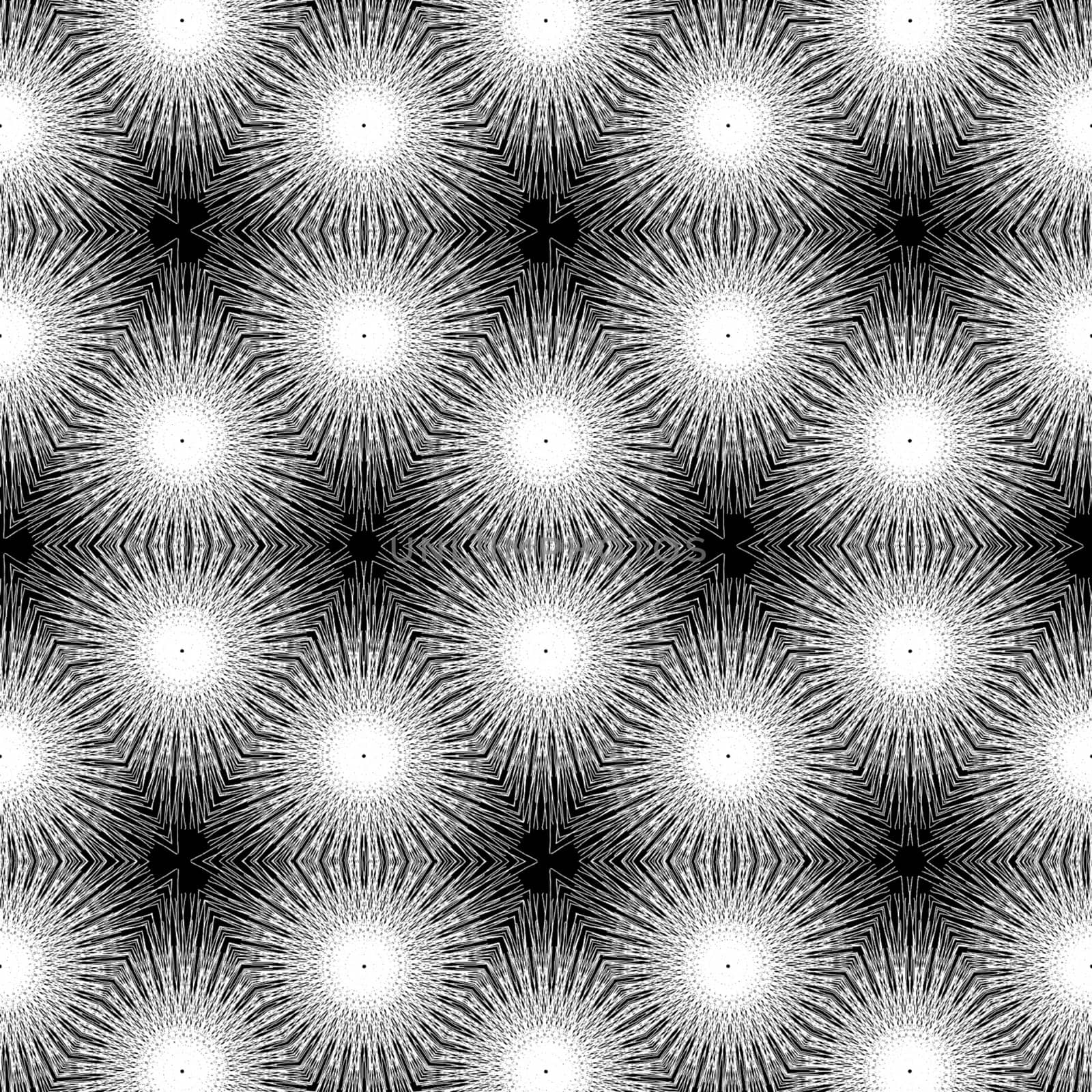 White pattern Design in black background by ravindrabhu165165@gmail.com