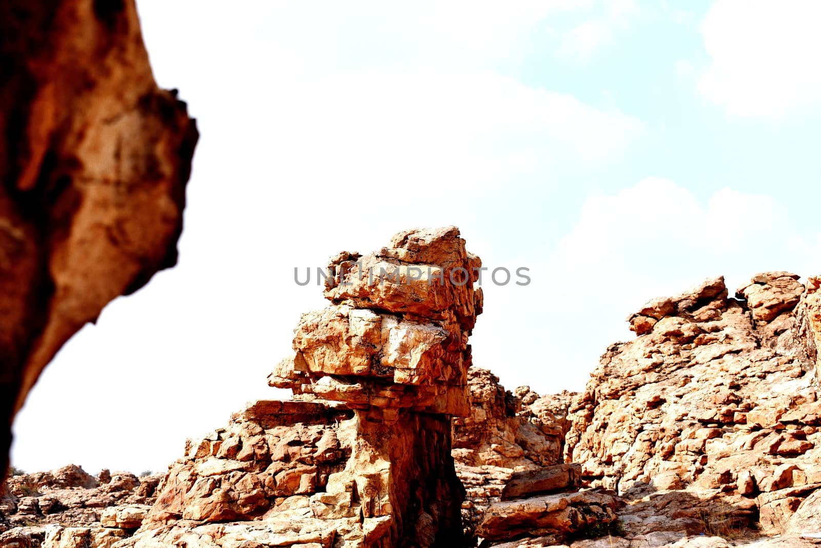 Beauty of Nature - Hill and rocks