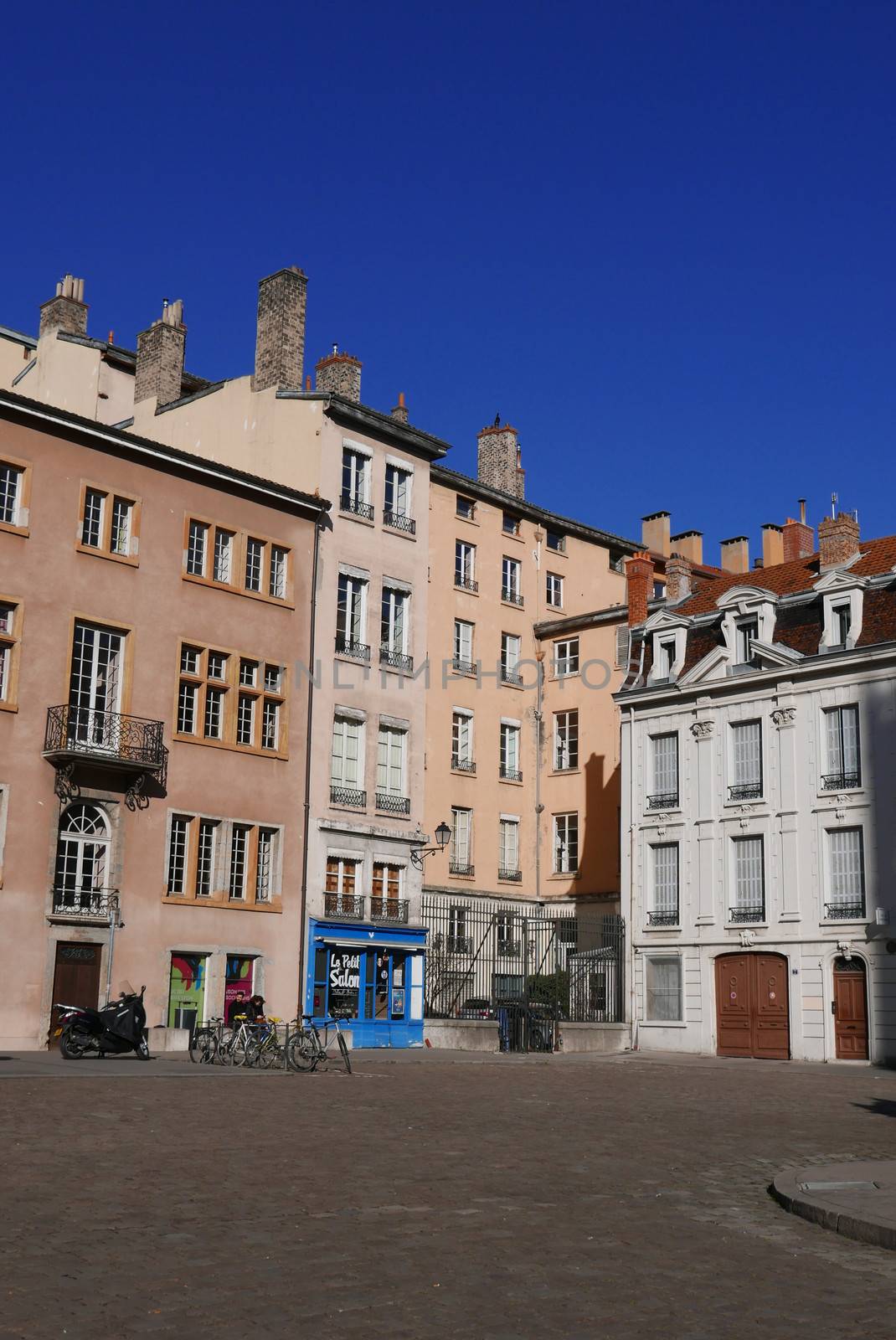 Tourism in the city of lyon, rhone alpes region in france