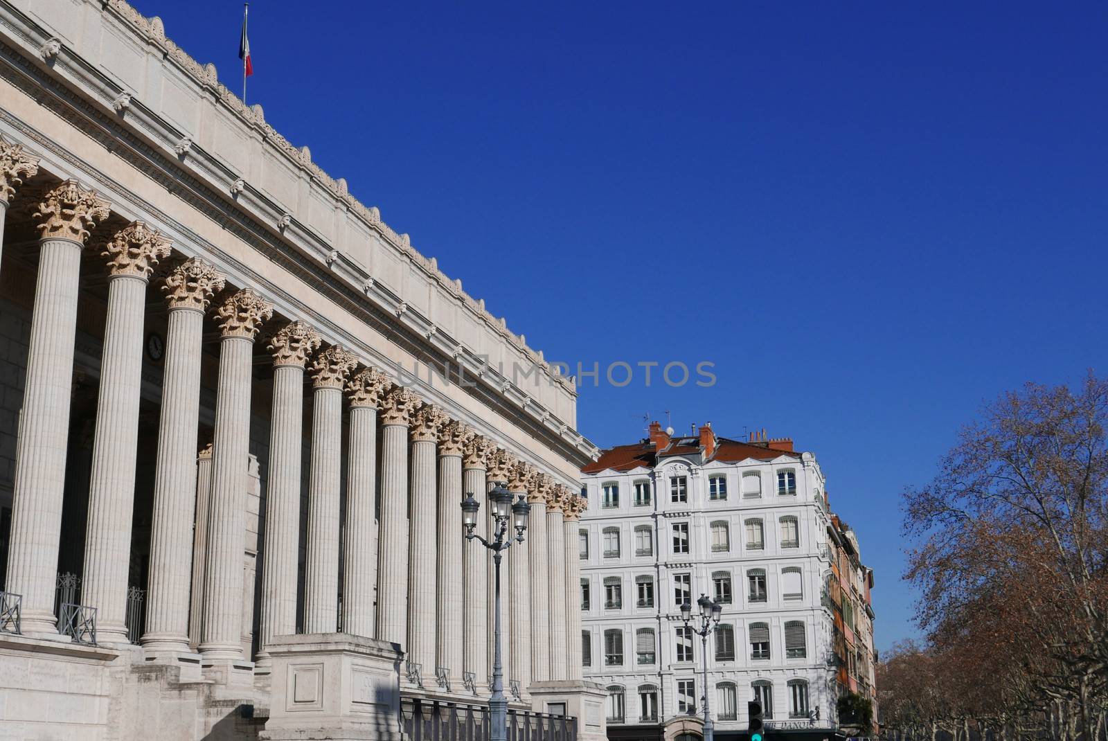 Tourism in the city of lyon, rhone alpes region in france