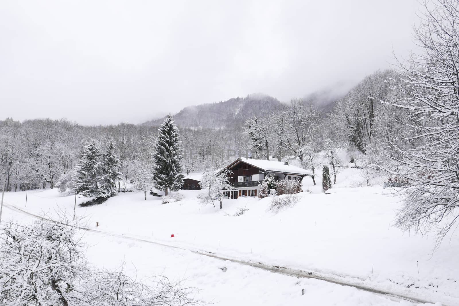 holiday at the foot of Mont Blanc, France by shovag