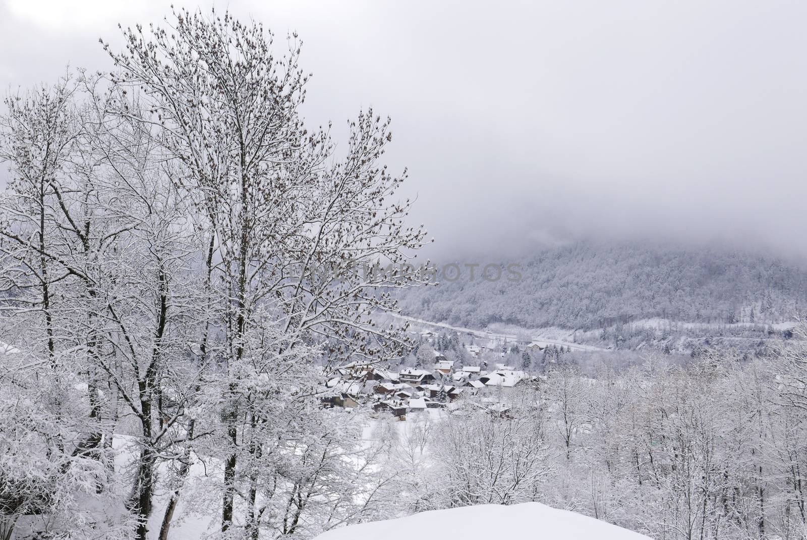 holiday at the foot of Mont Blanc, France by shovag