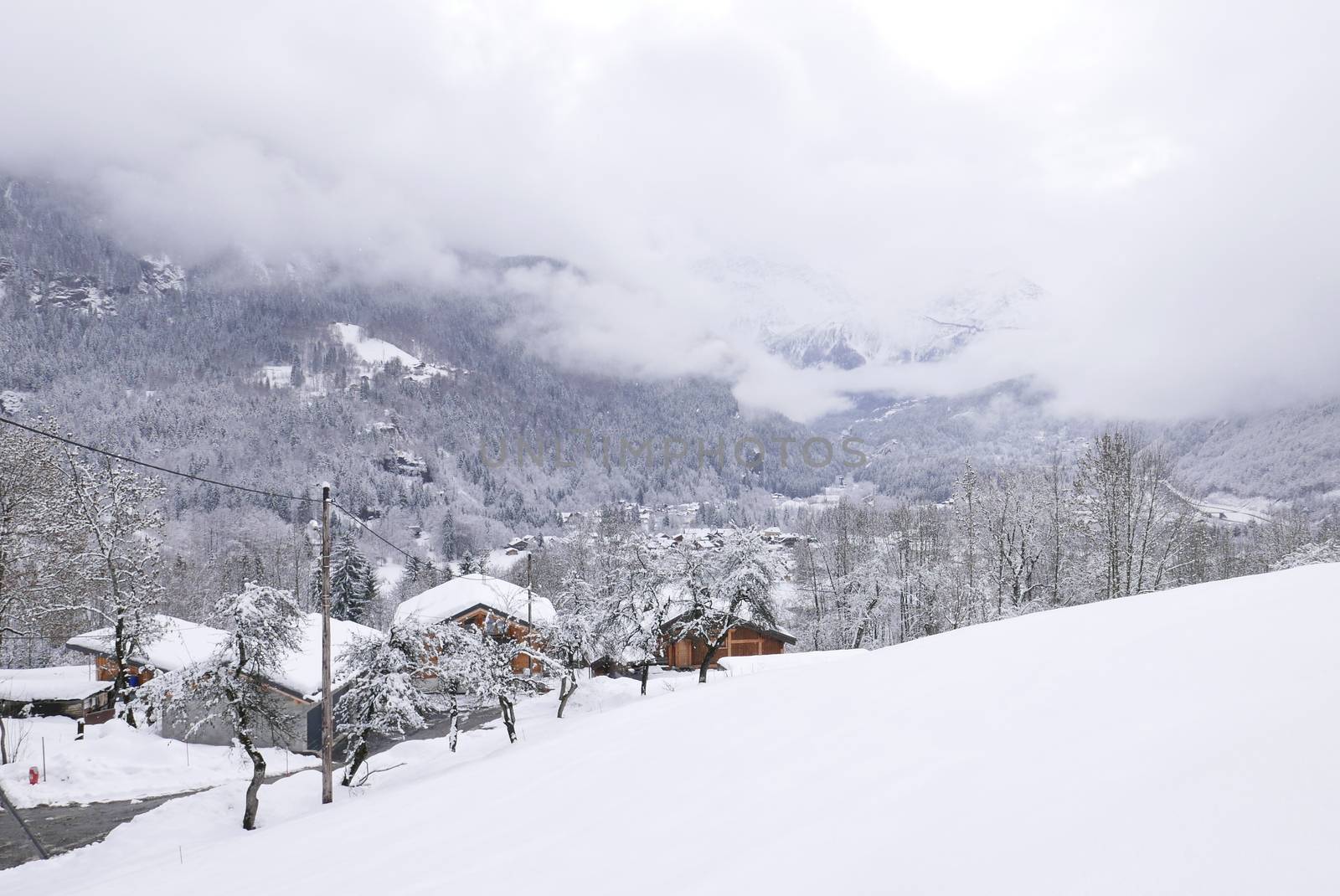 holiday at the foot of Mont Blanc, France by shovag