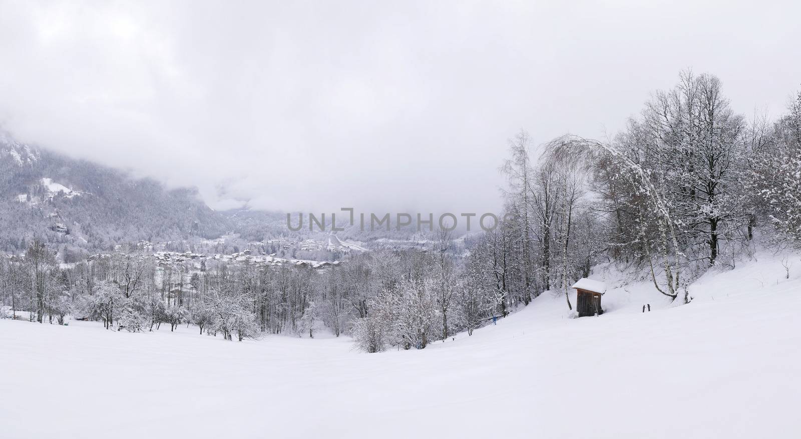 holiday at the foot of Mont Blanc, France by shovag