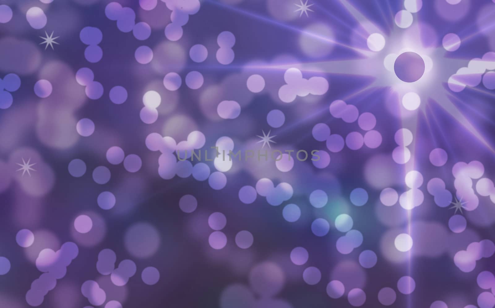 christmas bokeh background wallpaper with star in purple