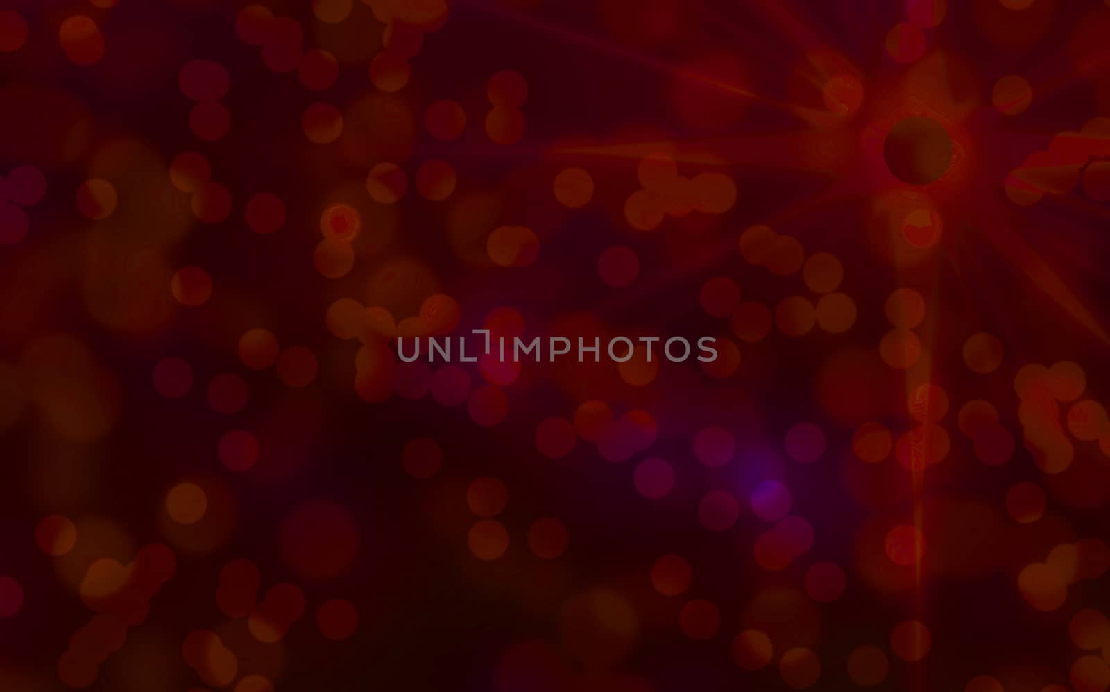 christmas bokeh background wallpaper with star in red