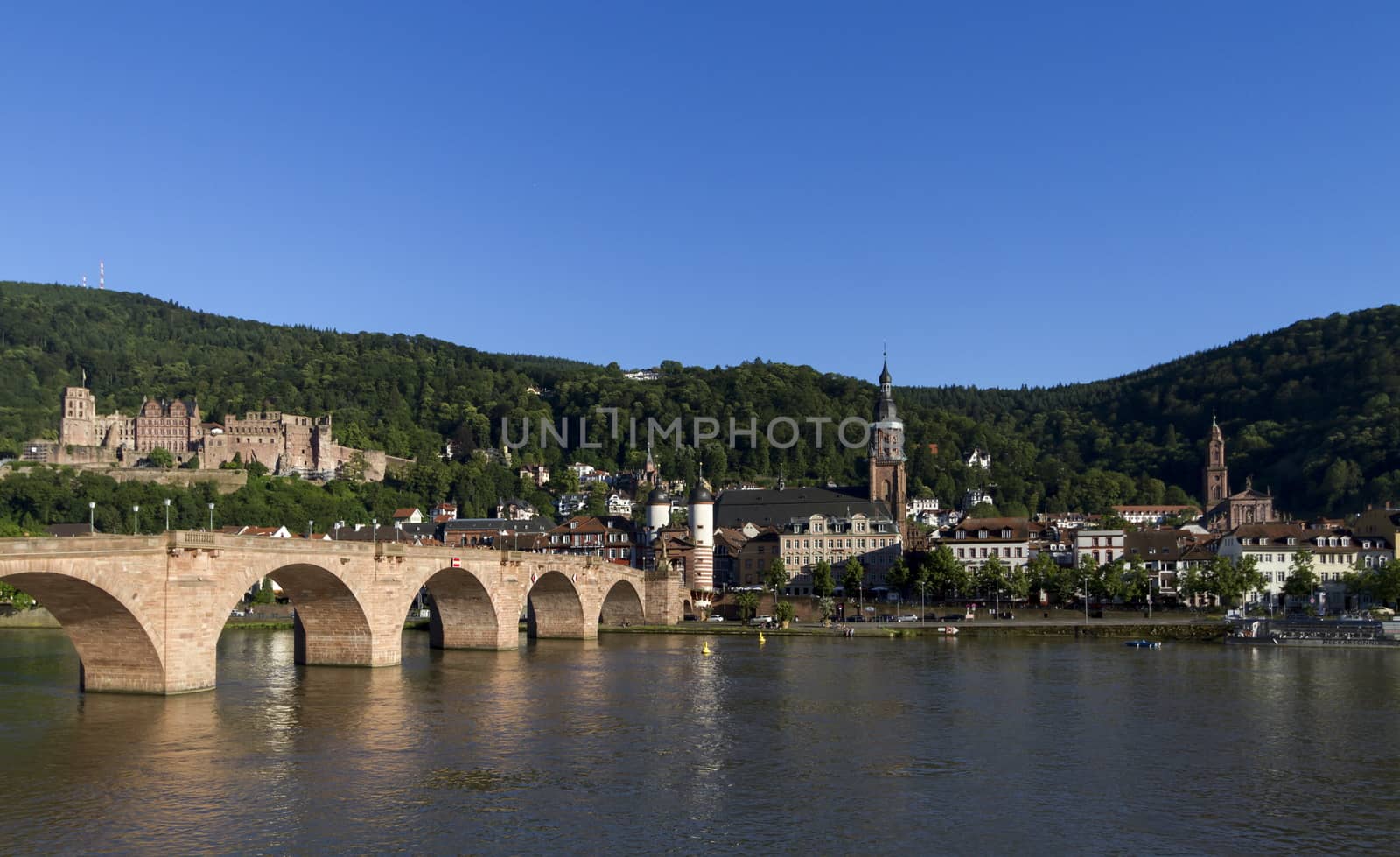 very beautiful Heidelberg city in Germany by mariephotos