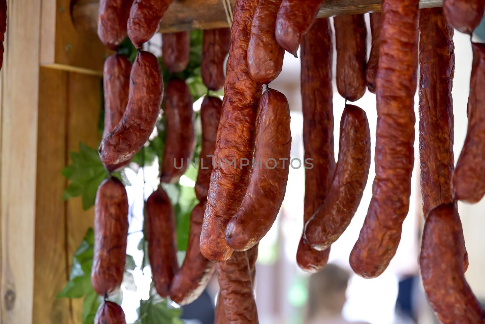 different sorts of sausages by RobertChlopas