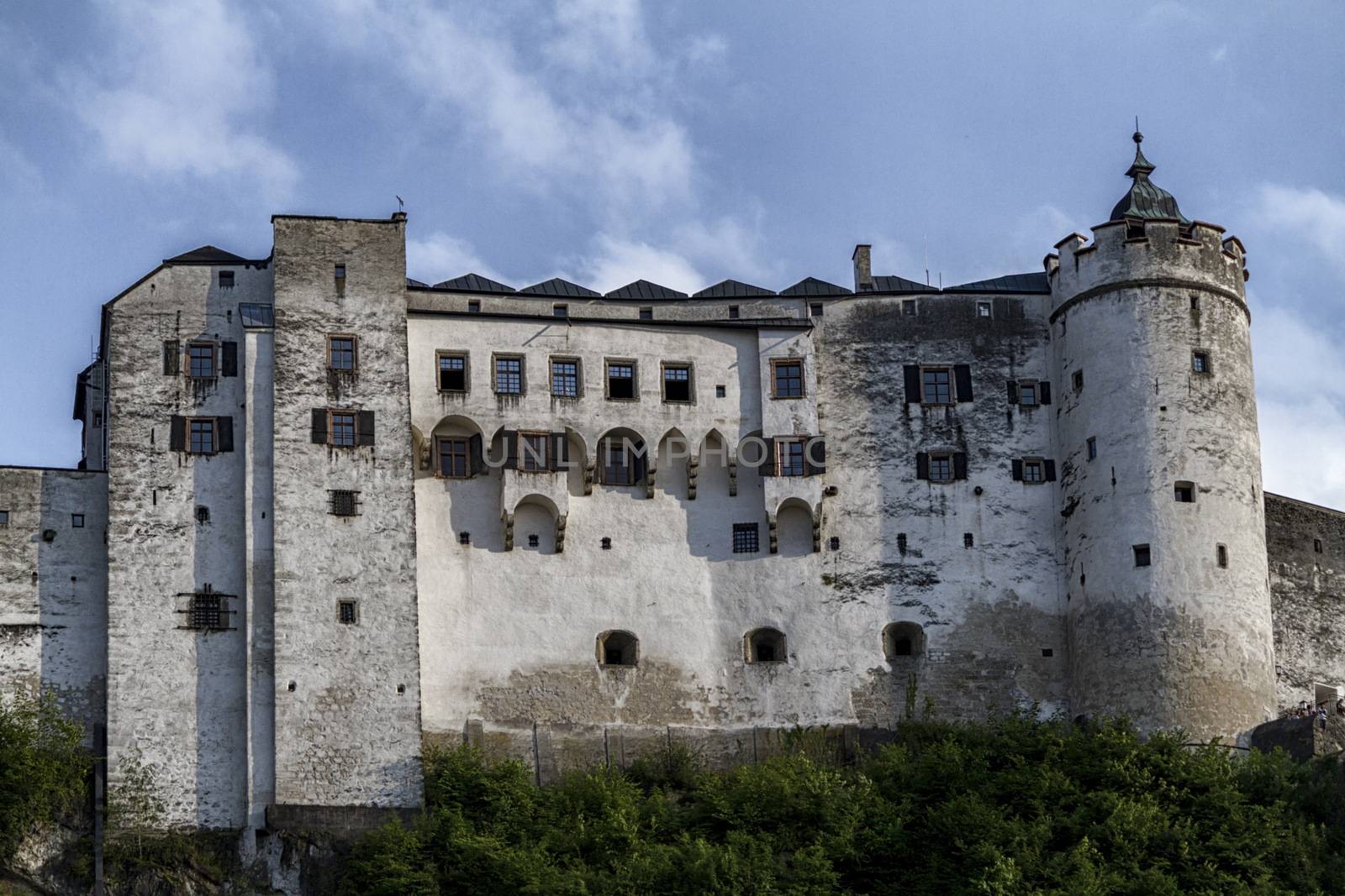 very nice view of the city of Salzburg in Austria by mariephotos