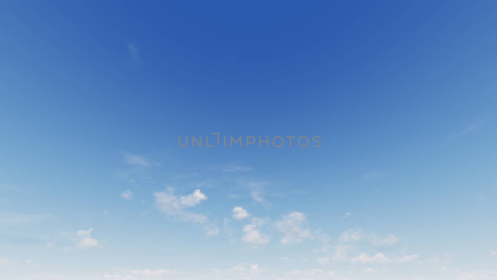 Cloudy blue sky abstract background, blue sky background with tiny clouds, 3d rendering

