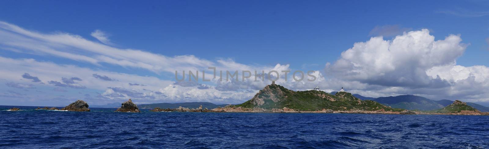 Holidays in southern Corsica.
Discovery of the Sanguinaires Islands, next to the city of Ajaccio