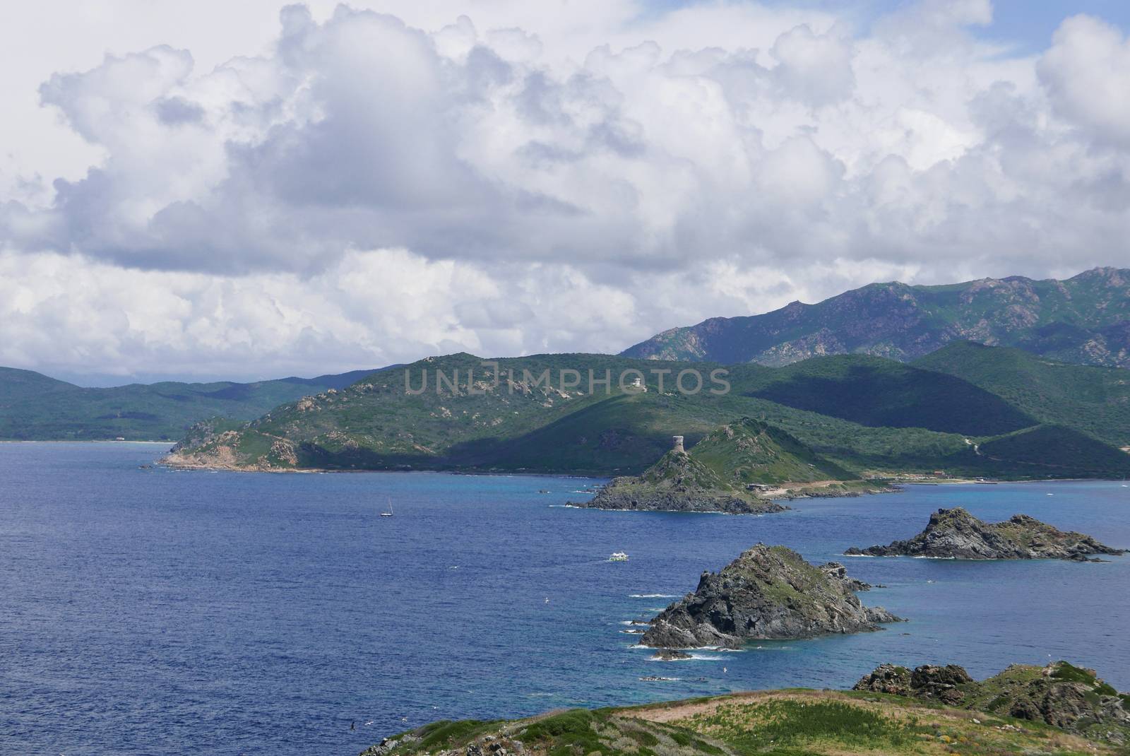 Holidays in southern Corsica.
Discovery of the Sanguinaires Islands, next to the city of Ajaccio