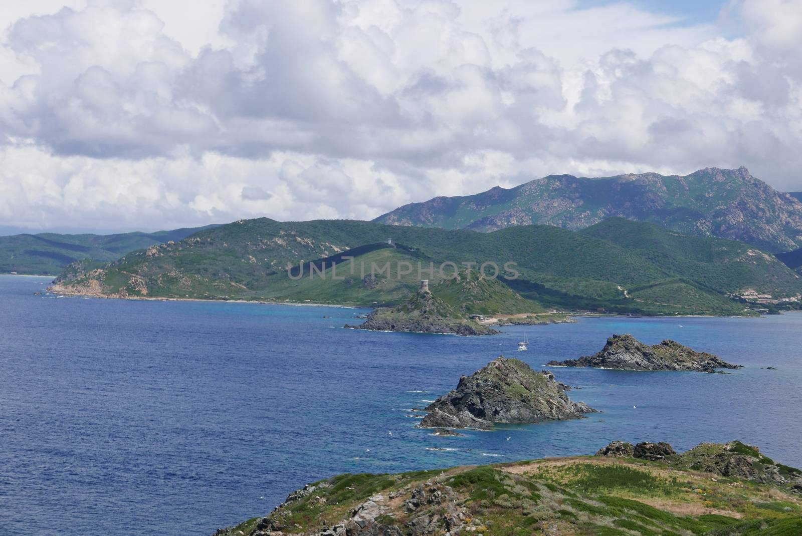 Holidays in southern Corsica.
Discovery of the Sanguinaires Islands, next to the city of Ajaccio