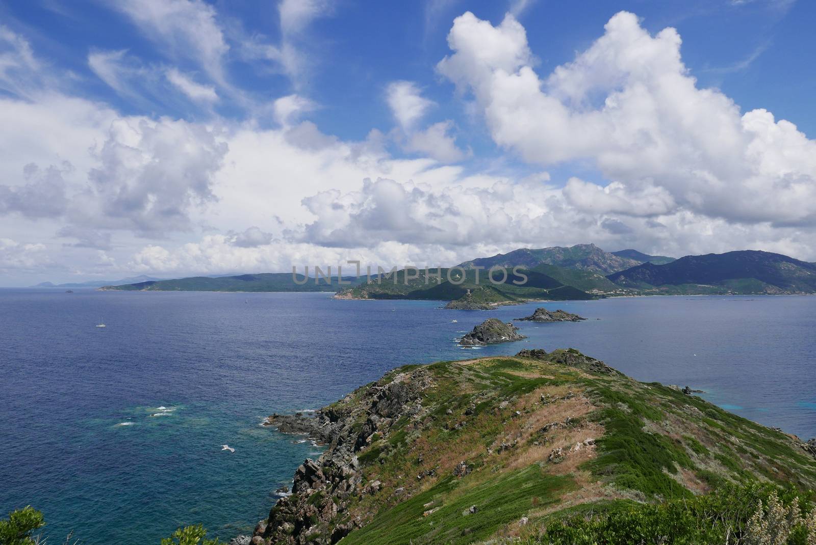 Holidays in southern Corsica.
Discovery of the Sanguinaires Islands, next to the city of Ajaccio