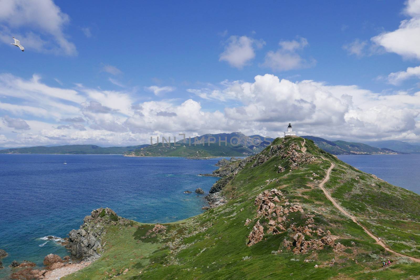 Holidays in southern Corsica.
Discovery of the Sanguinaires Islands, next to the city of Ajaccio