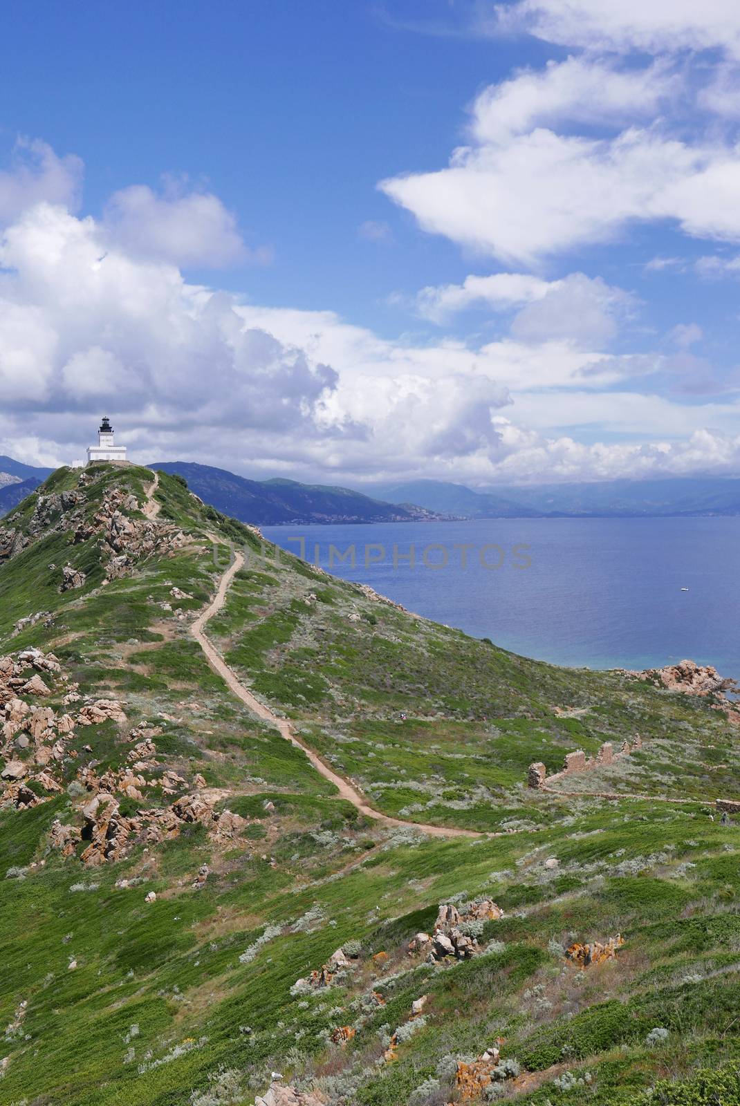 Holidays in southern Corsica.
Discovery of the Sanguinaires Islands, next to the city of Ajaccio