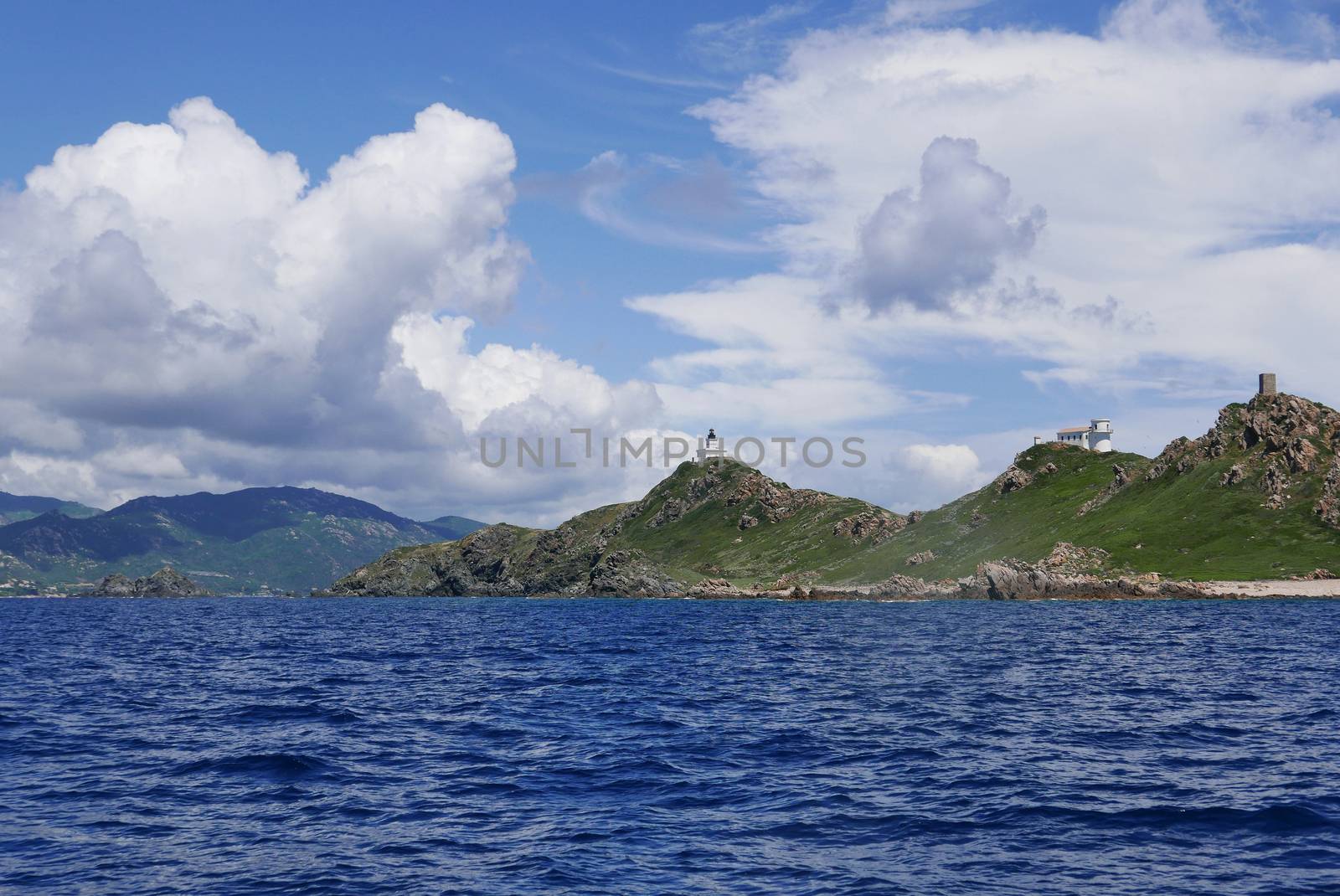 Holidays in southern Corsica.
Discovery of the Sanguinaires Islands, next to the city of Ajaccio