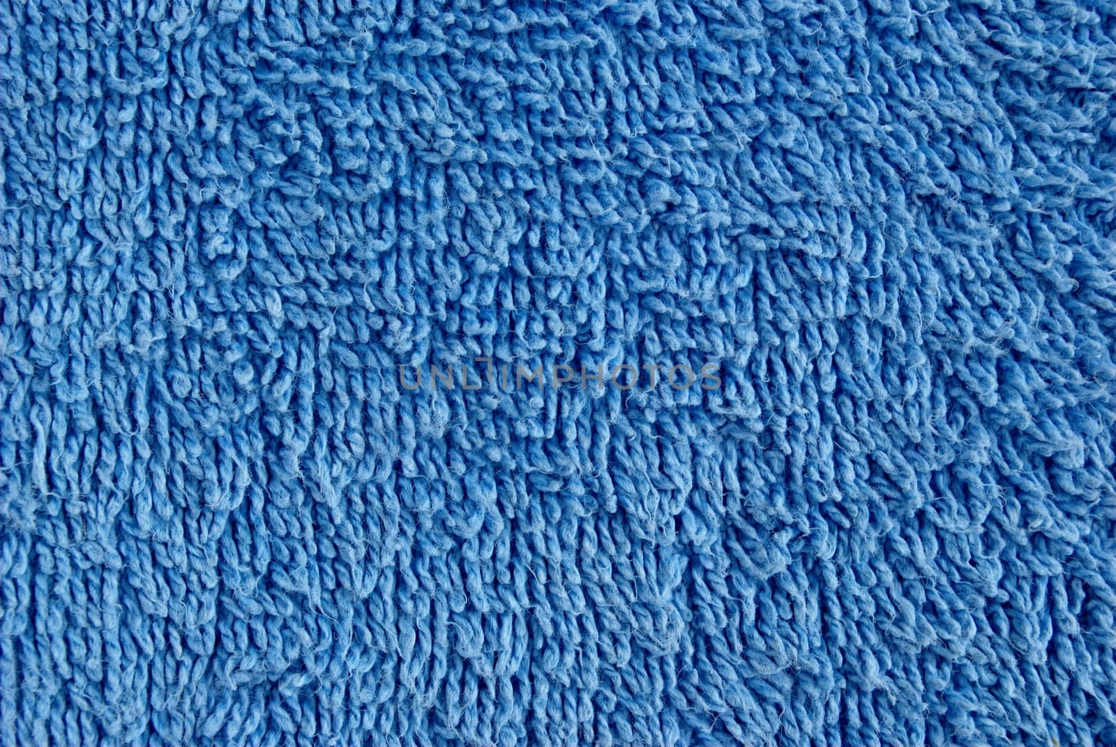blue towel as a background for your message