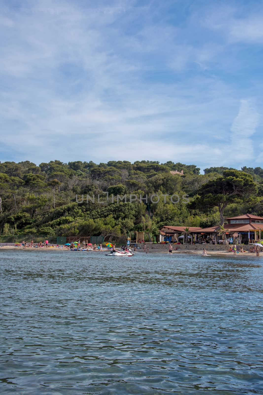 beach of Carbet on the peninsula of gien.
Cote du var in the south of France