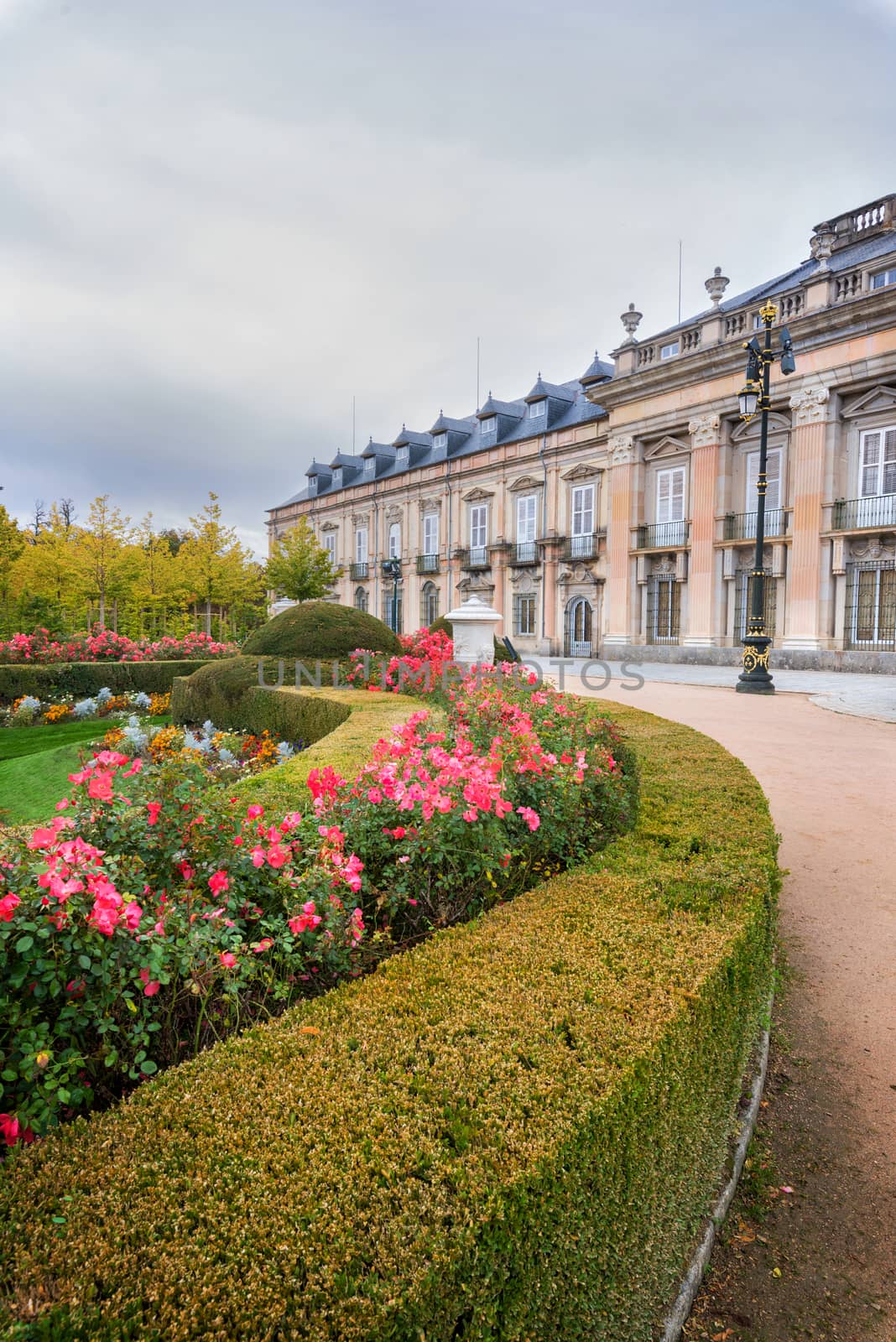 Royal palace La Granja de San ildefonso, Segovia, Spain. by HERRAEZ