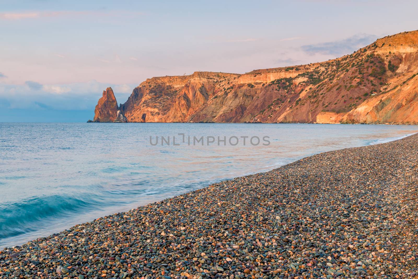 Beautiful scenery Cape Fiolent, Crimea peninsula, Russia by kosmsos111