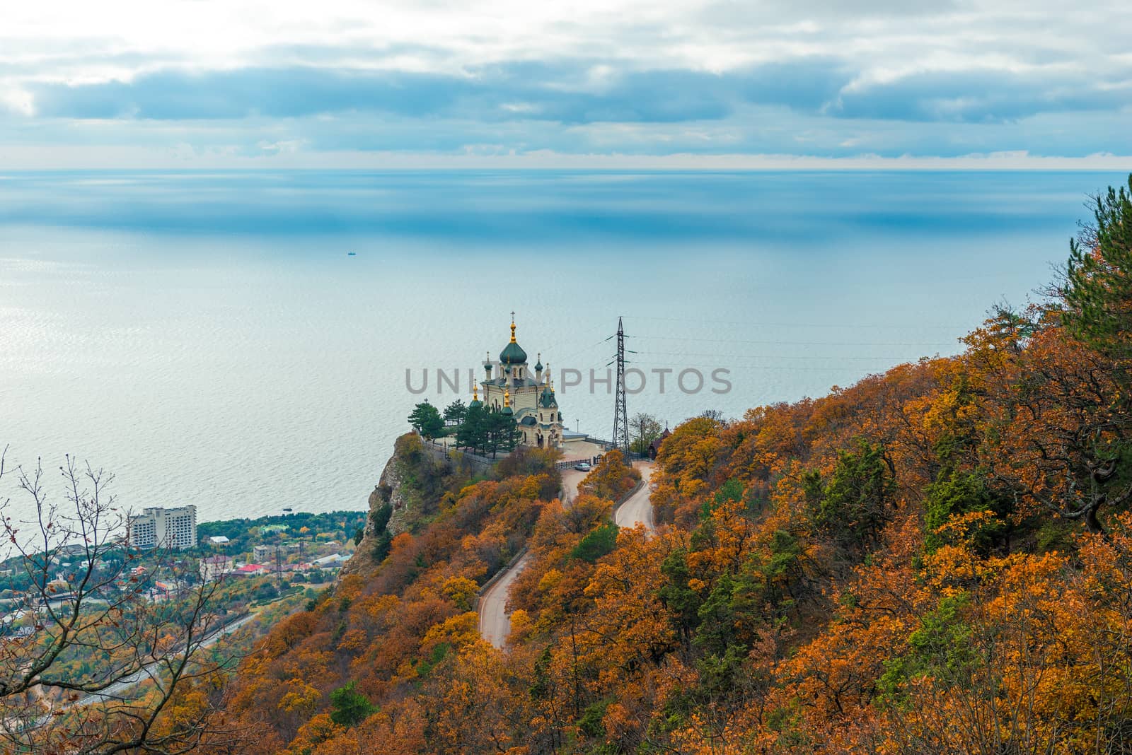 Church of the Resurrection of Christ, Foros Church on the Rock i by kosmsos111