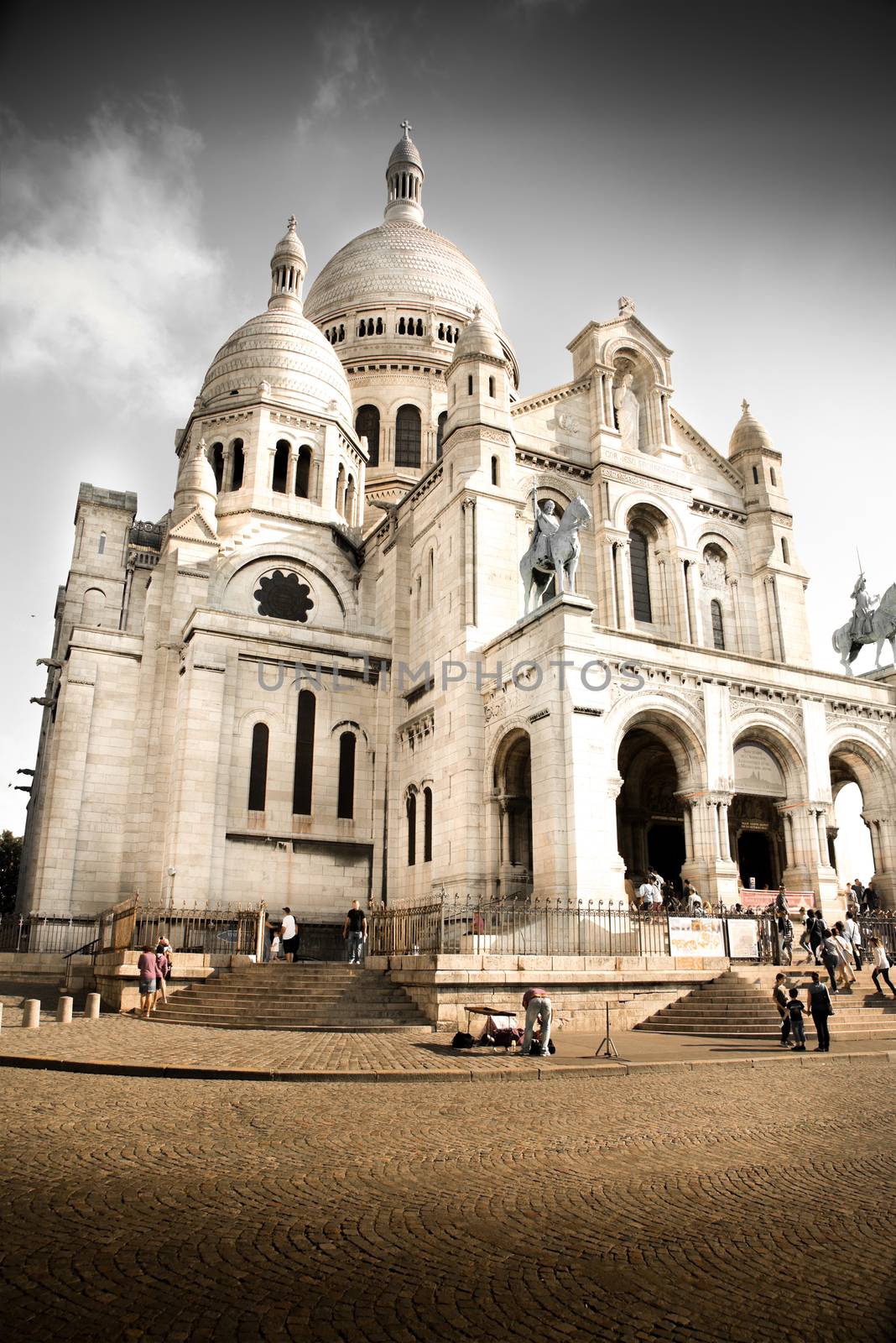 The Basilica of the Sacred Heart in Paris