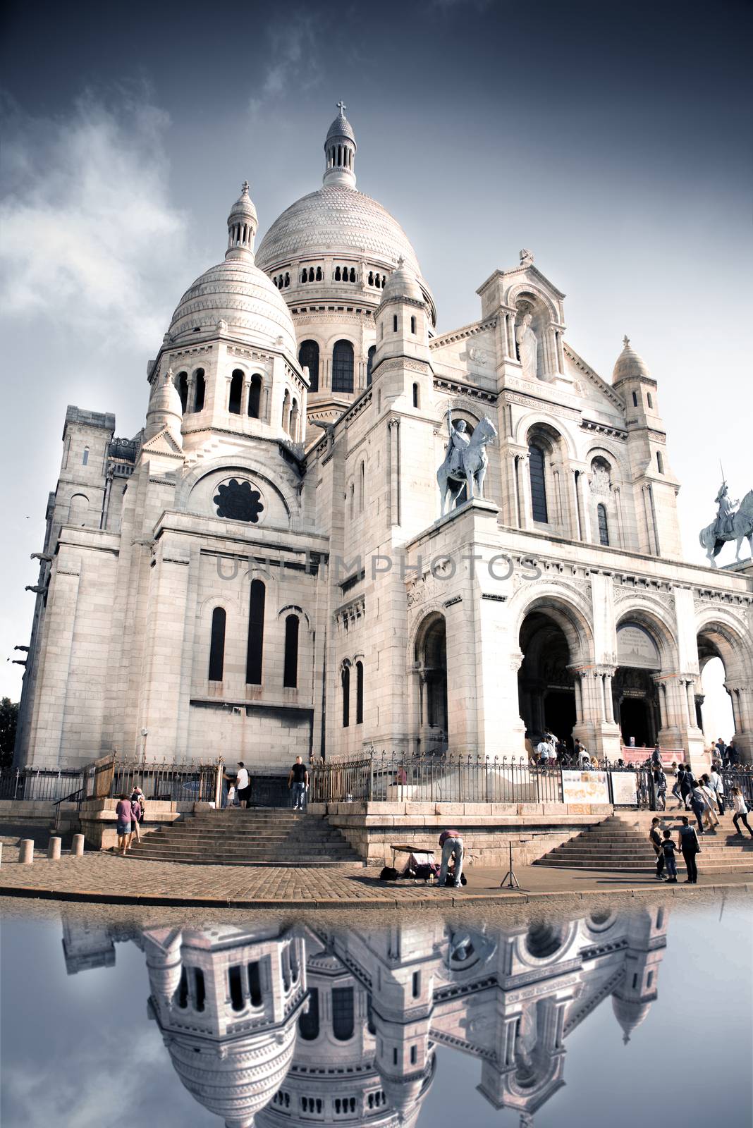 The Basilica of the Sacred Heart in Paris