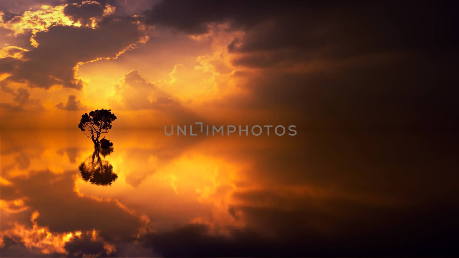 In images Scenic view of island during sunset