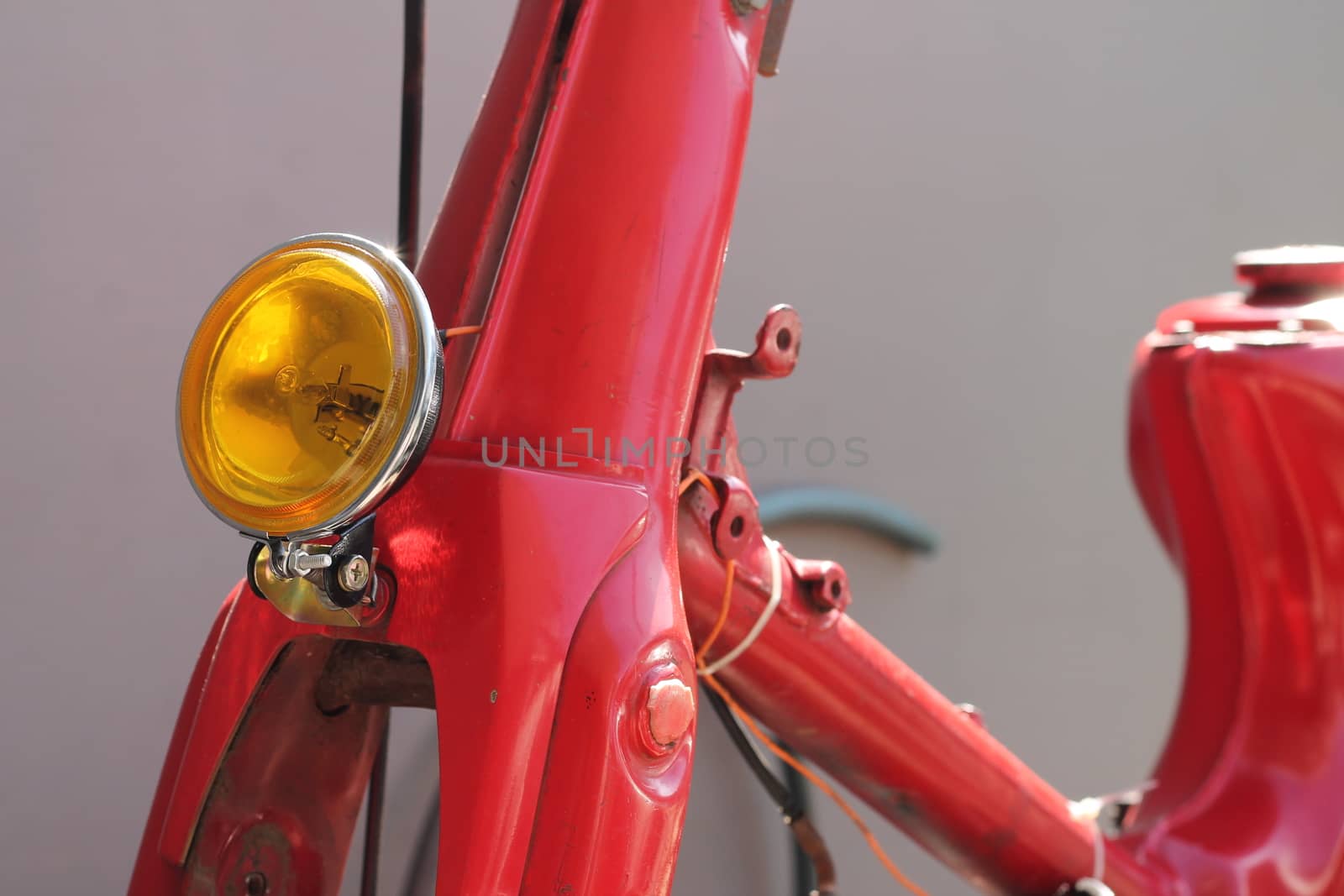 restoration of an old motorcycle