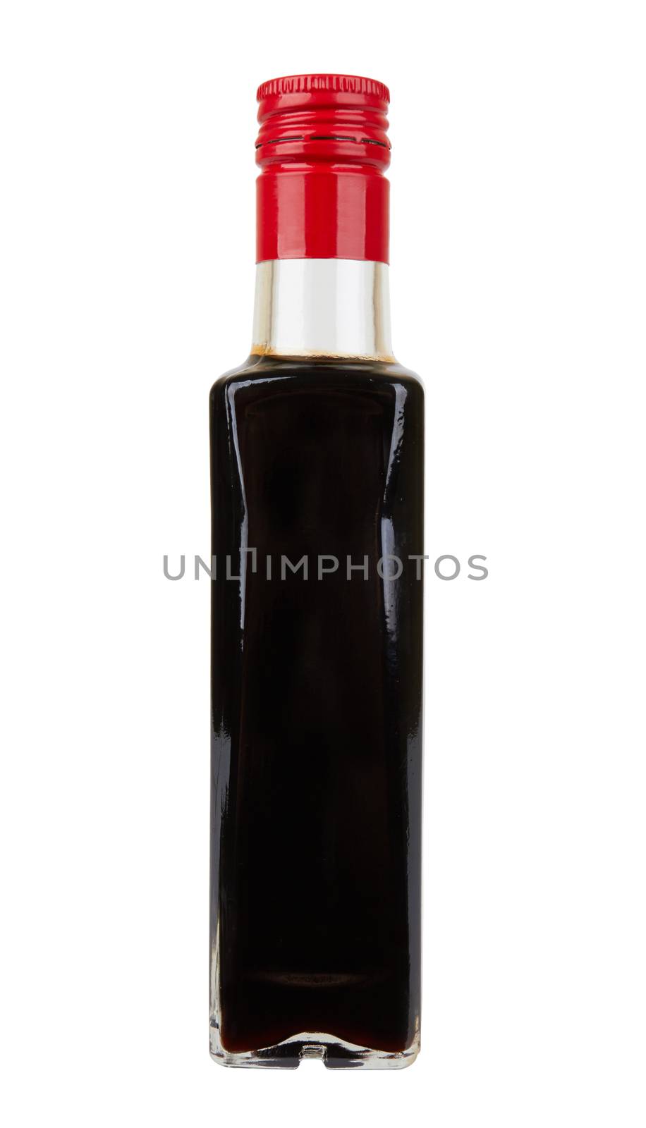 soy sauce isolated on a white background