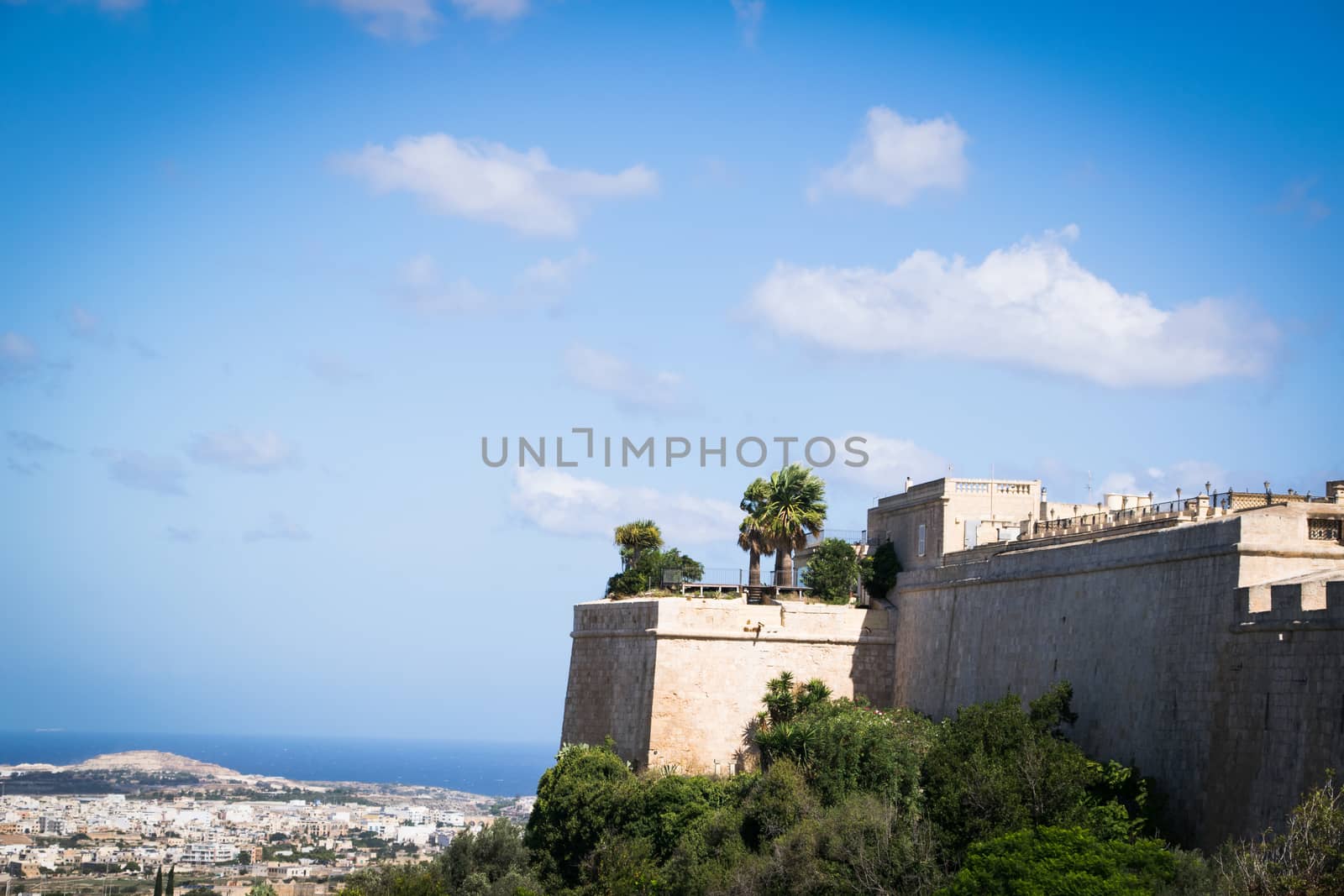 View from the old capital of Malta, Mdina 2019