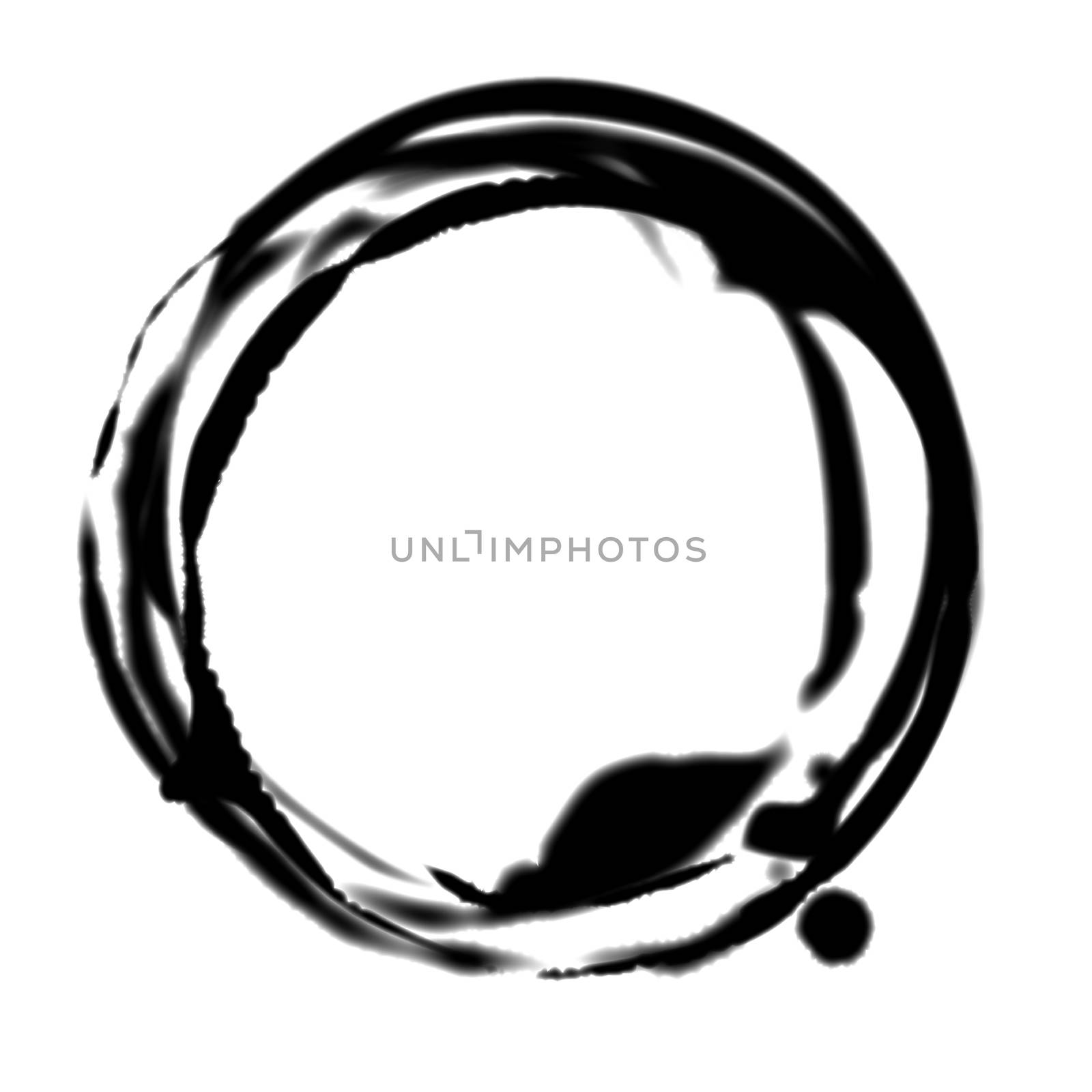 Drinks Rings Black Outline by Bigalbaloo