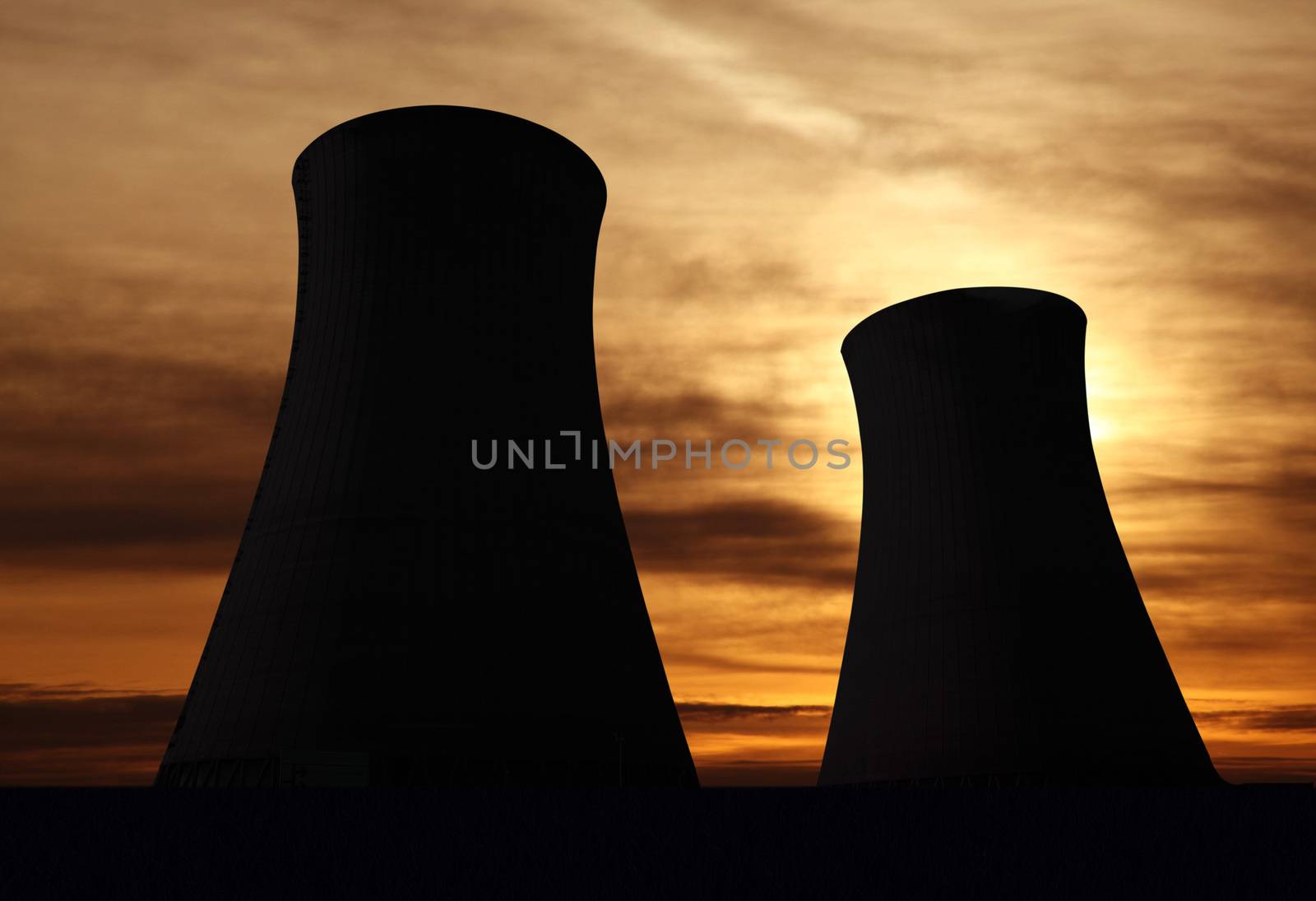  a Nuclear power plant for the production of electricity