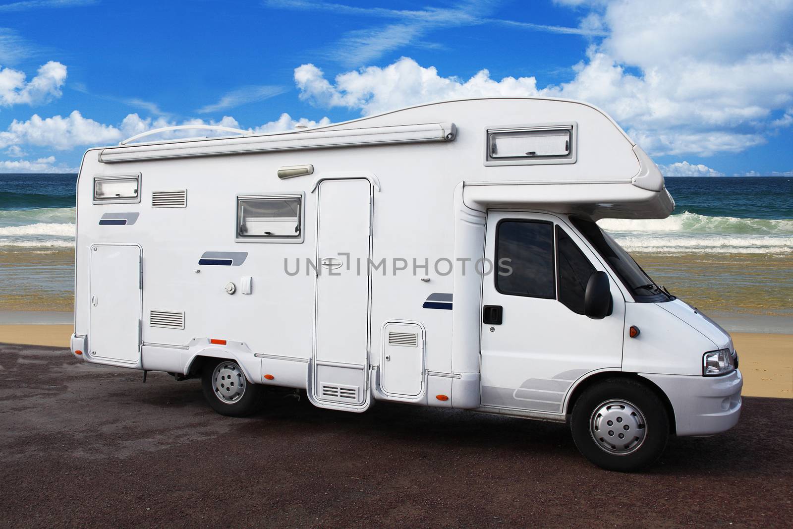 wonderful motorhome with fantastic ssea view