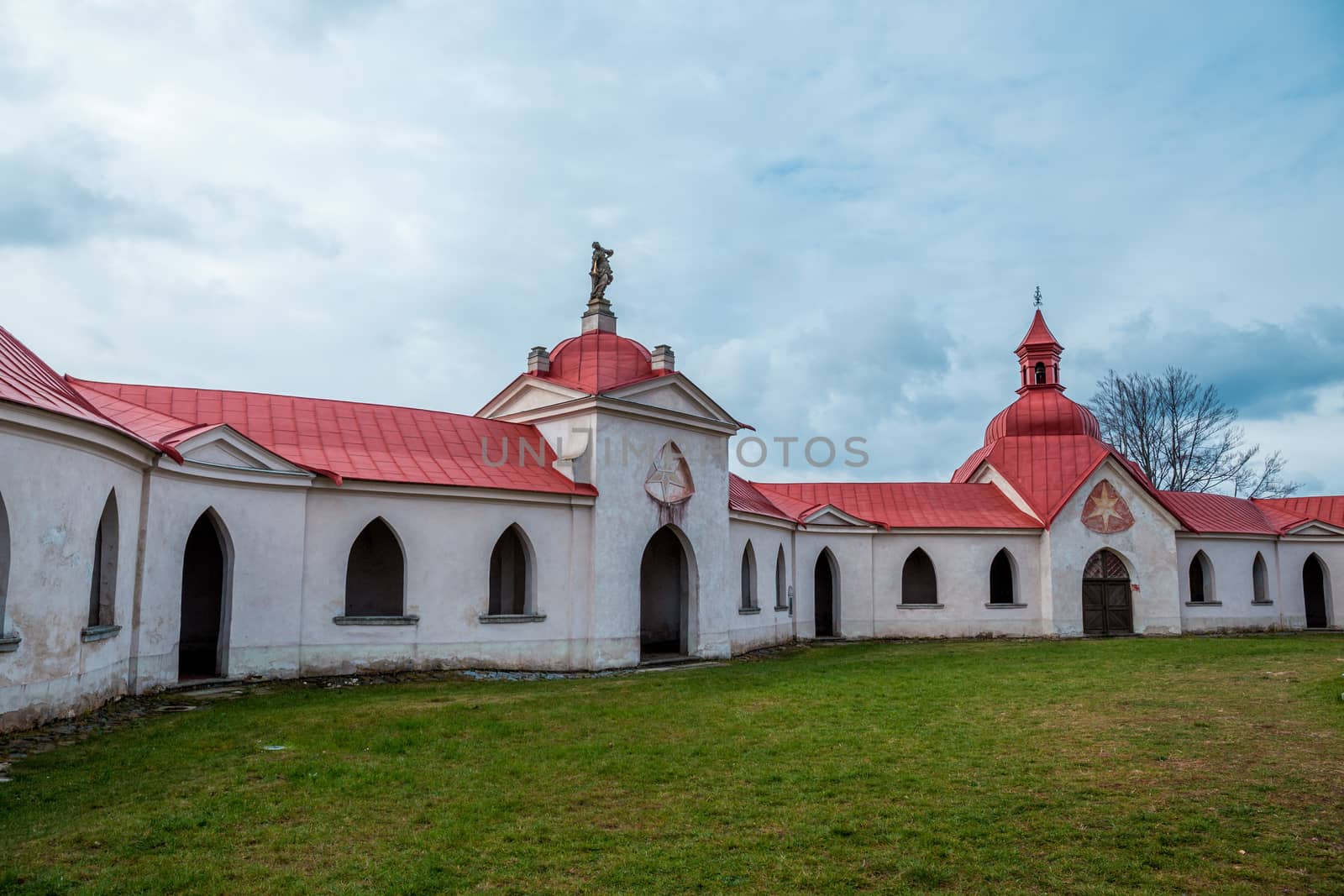 Pilgrimage Church of St John of Nepomuk at Zelena hora in Zdar nad Sazavou, national cultural heritage and the UNESCO World heritage monument