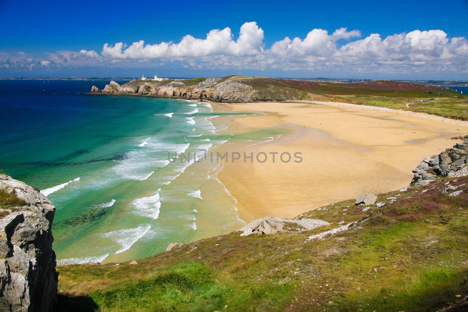 the amazing beach of Camaret sur Mer