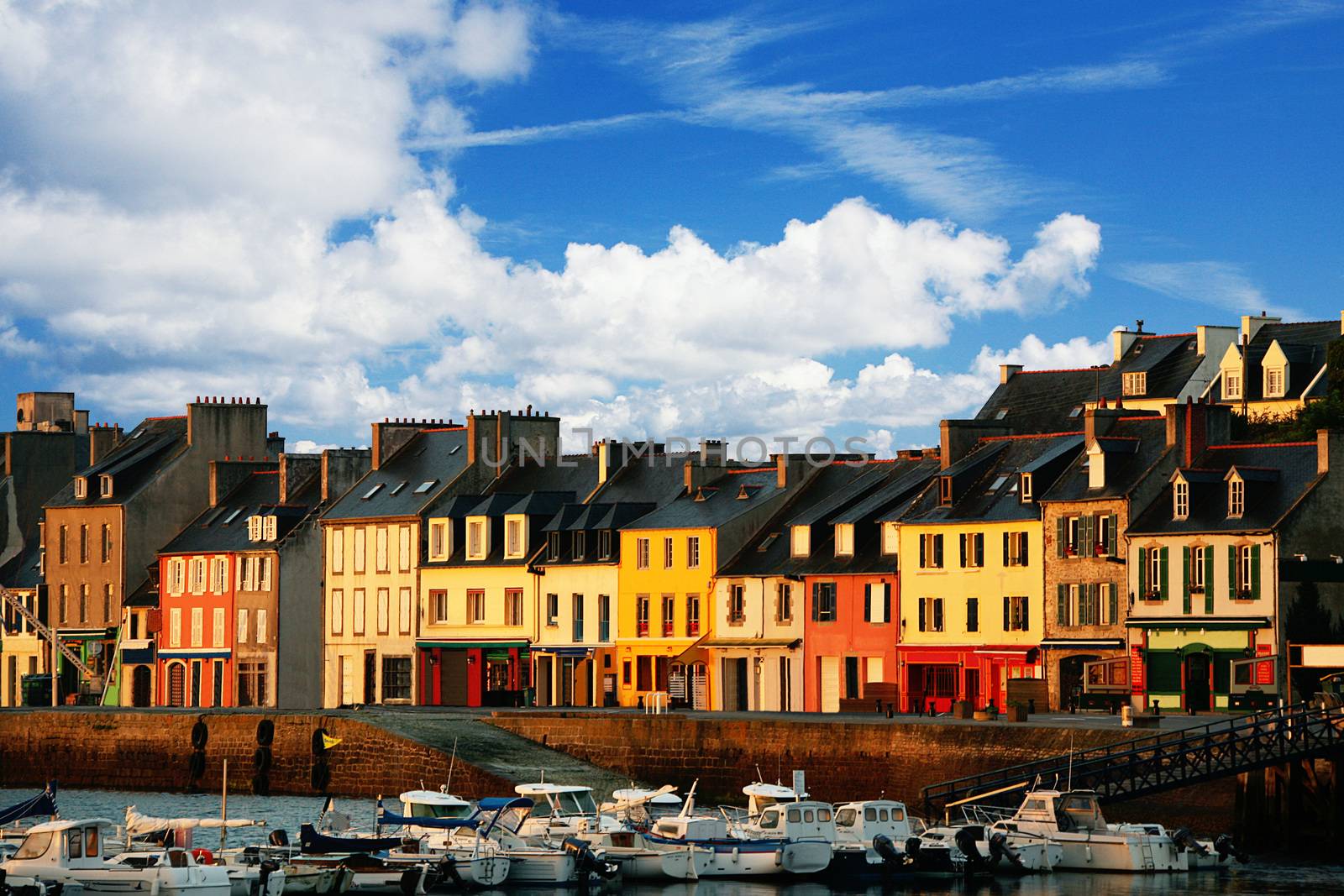 a Panorama of a Breton country