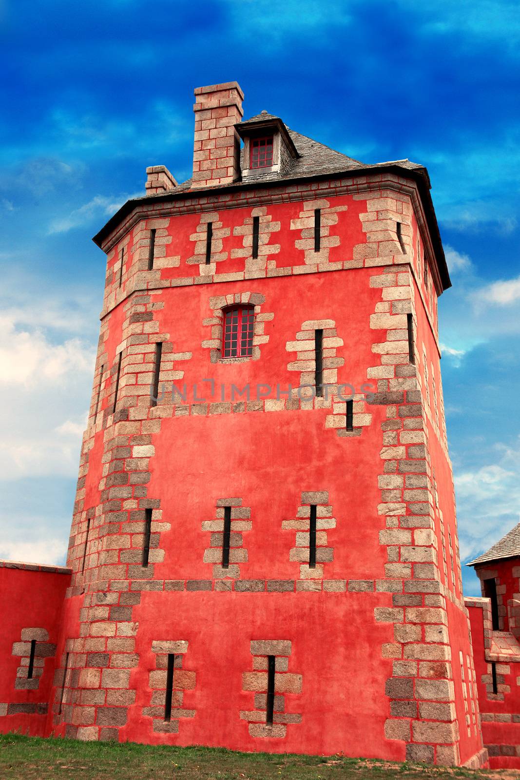 the Ancient Vauban Tower in Camaret sur Mer