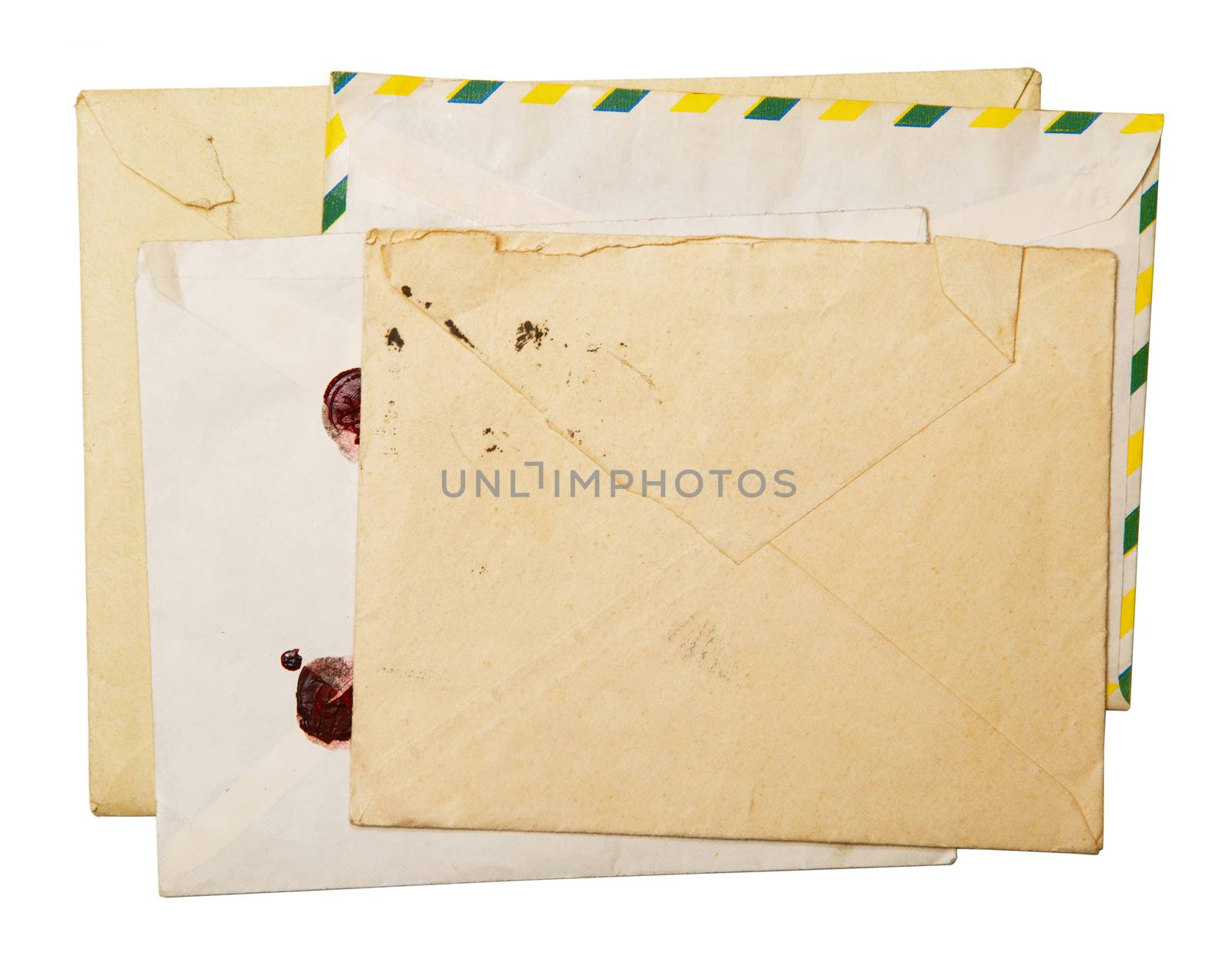 old vintage packet for correspondence