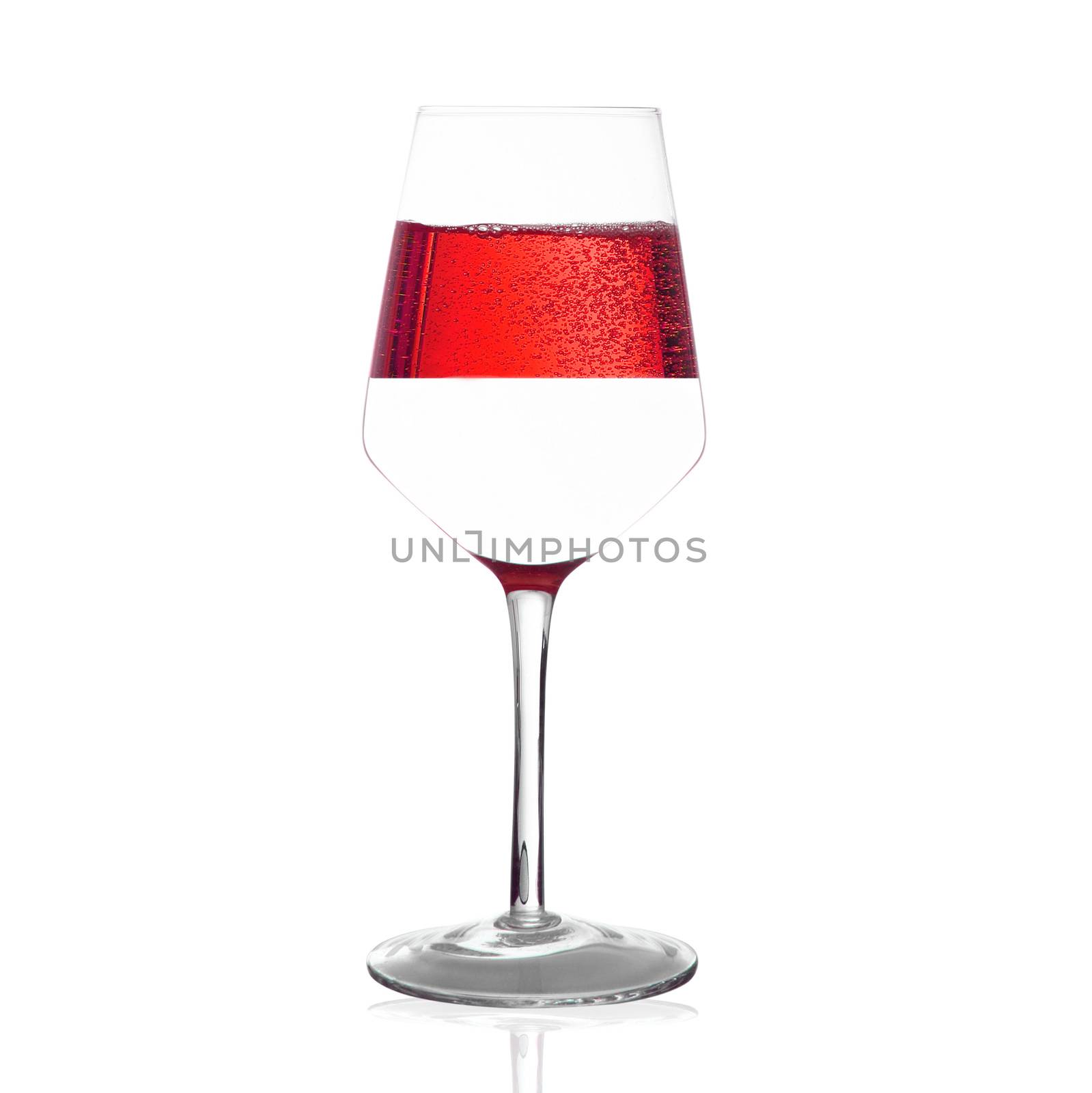 the classic concept of the half-full glass