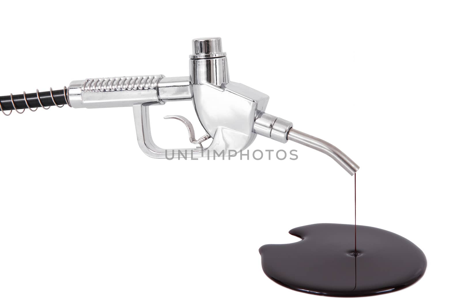 Fuel regulator on white background